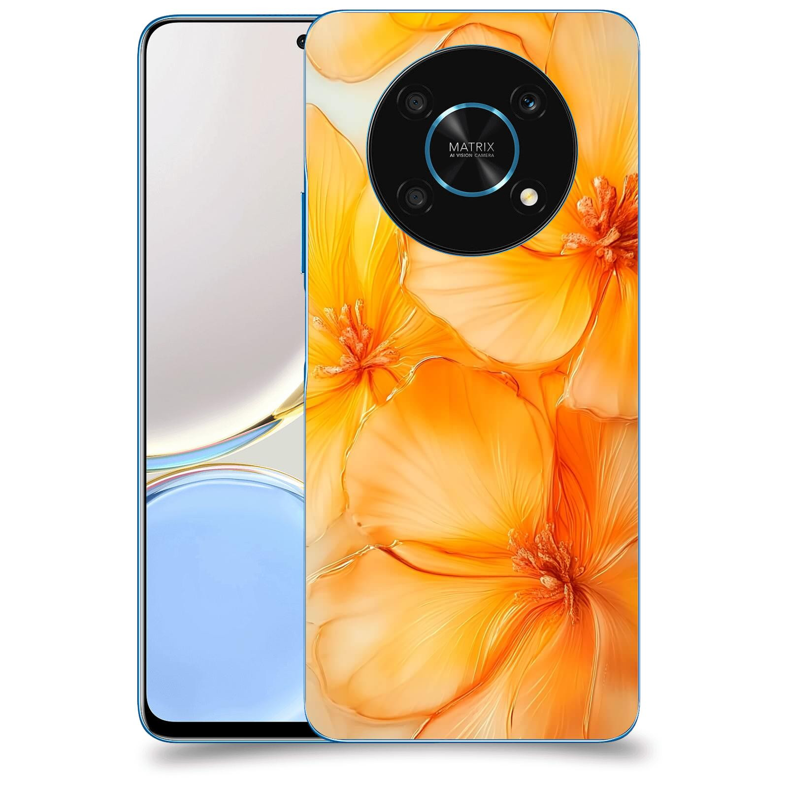 ACOVER Kryt na mobil Honor Magic 4 Lite 5G - Jantarová něžnost