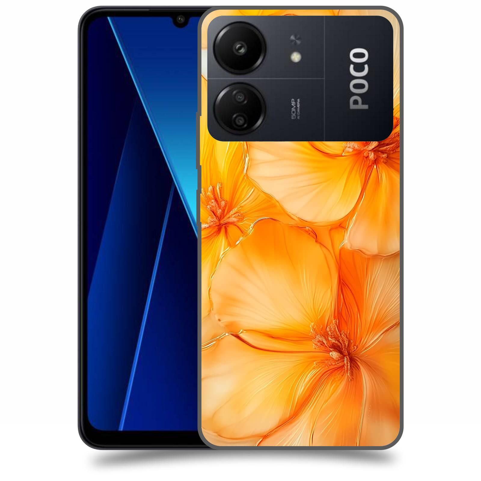 ACOVER Kryt na mobil Poco C65 - Jantarová něžnost