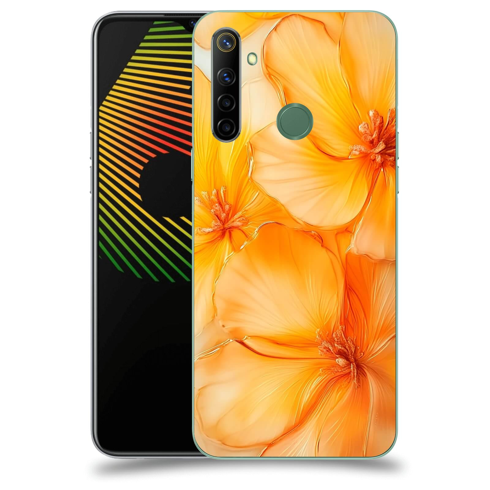 ACOVER Kryt na mobil Realme 6i - Jantarová něžnost