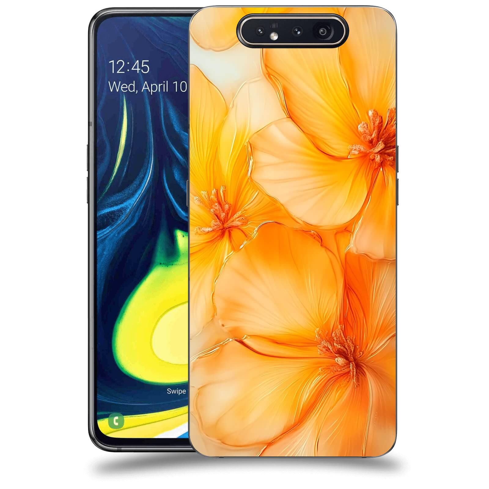 ACOVER Kryt na mobil Samsung Galaxy A80 A805F - Jantarová něžnost