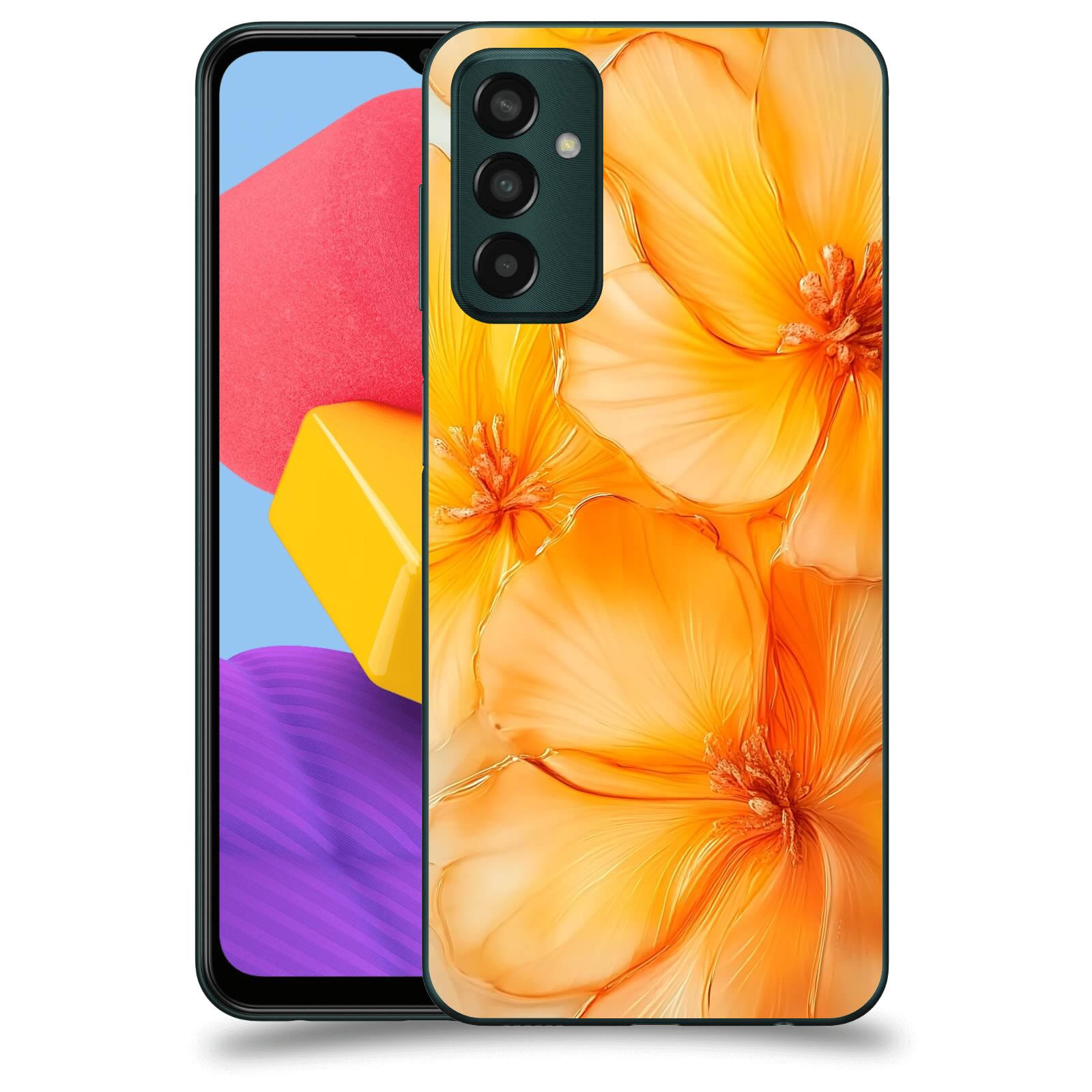 ACOVER Kryt na mobil Samsung Galaxy M13 M135F - Jantarová něžnost