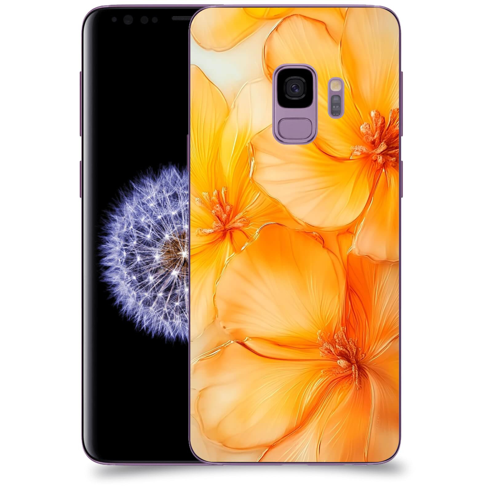 ACOVER Kryt na mobil Samsung Galaxy S9 G960F - Jantarová něžnost