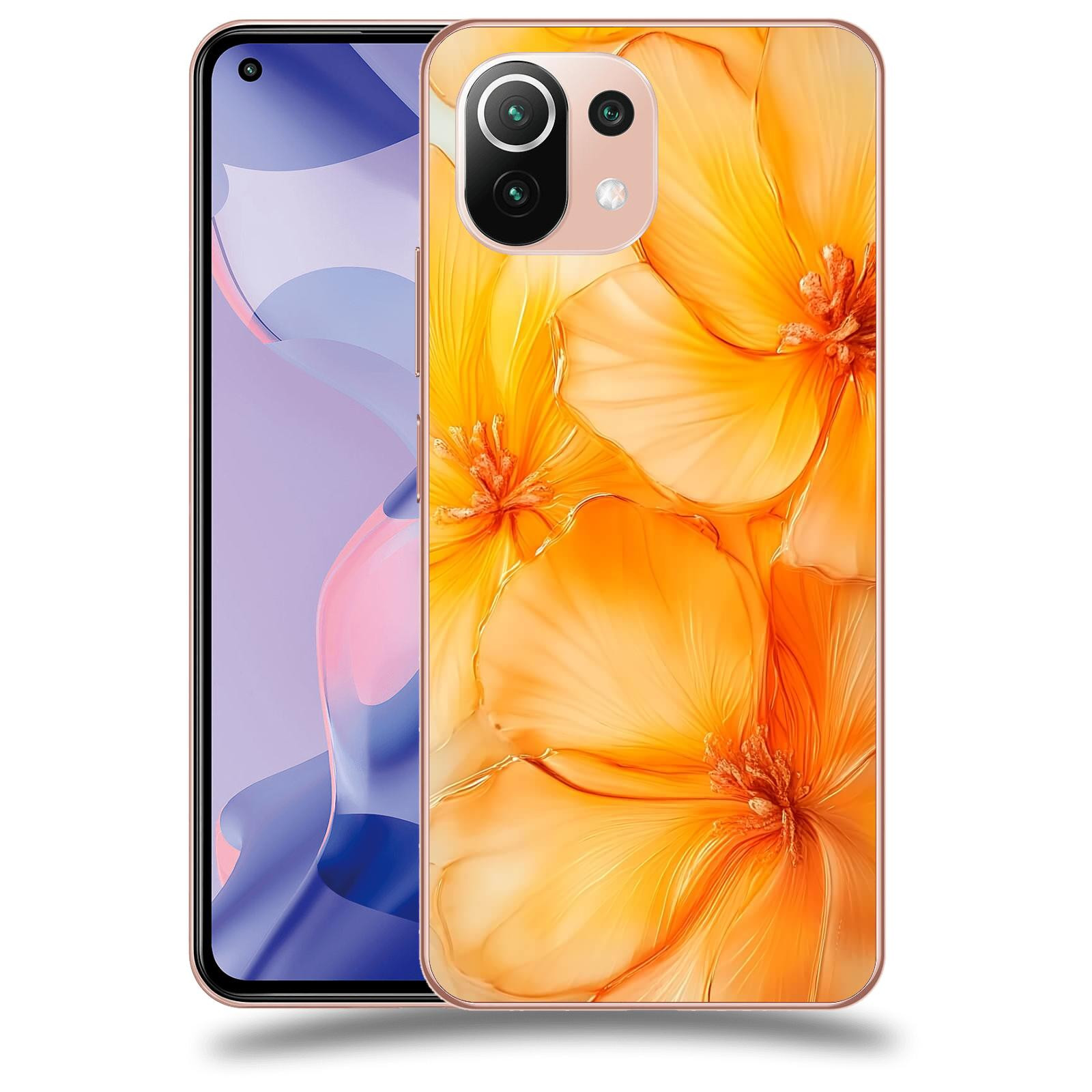 ACOVER Kryt na mobil Xiaomi 11 Lite 5G NE - Jantarová něžnost