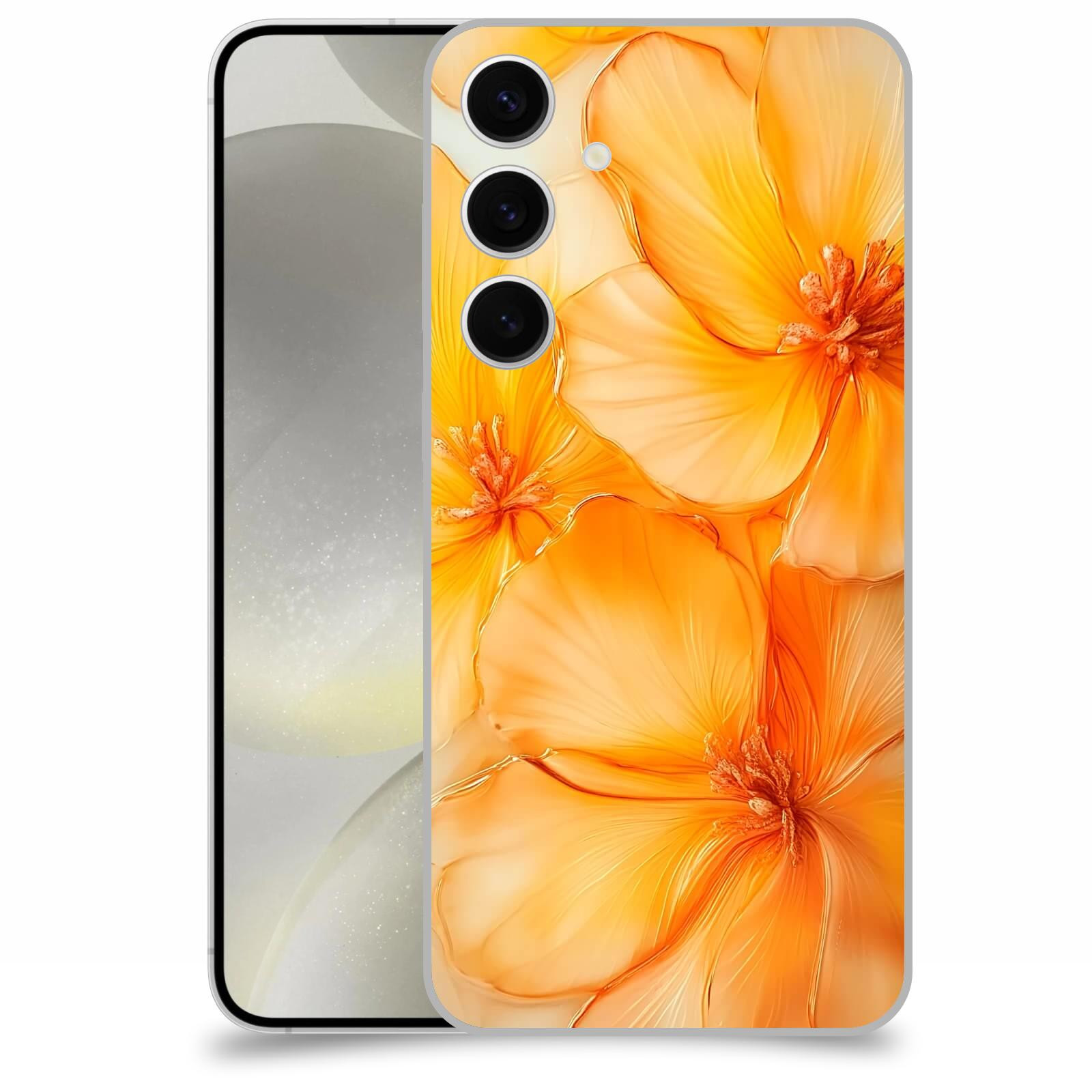ACOVER Kryt na mobil Samsung Galaxy S24+ - Jantarová něžnost
