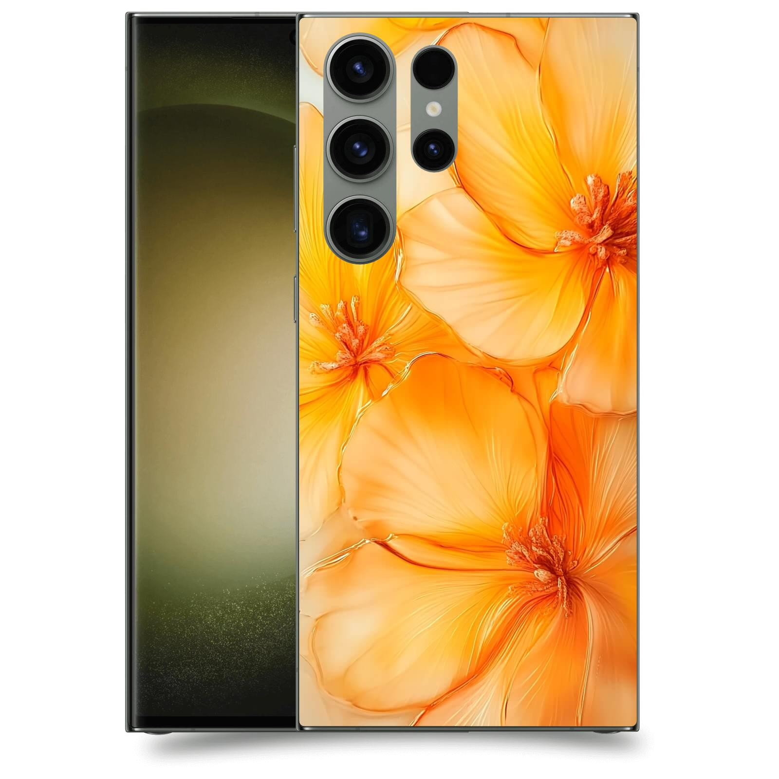 ACOVER Kryt na mobil Samsung Galaxy S23 Ultra 5G - Jantarová něžnost
