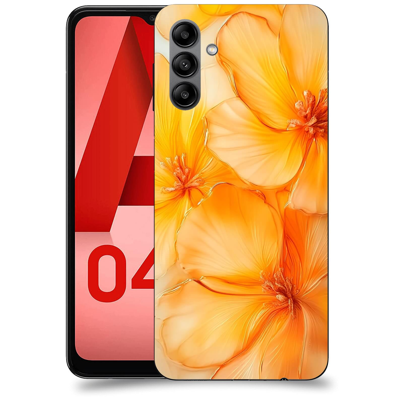 ACOVER Kryt na mobil Samsung Galaxy A04s - Jantarová něžnost