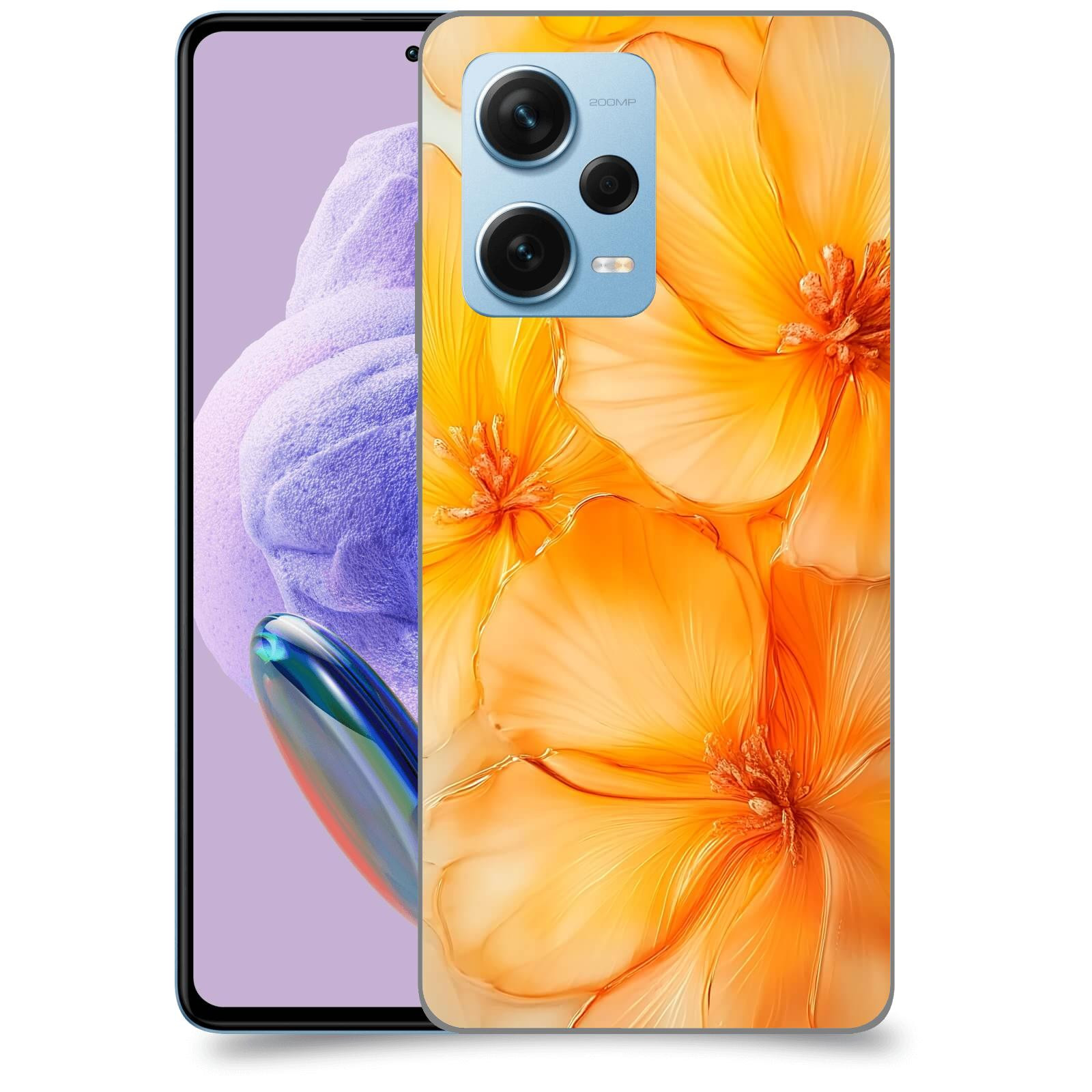 ACOVER Kryt na mobil Xiaomi Redmi Note 12 Pro+ 5G - Jantarová něžnost