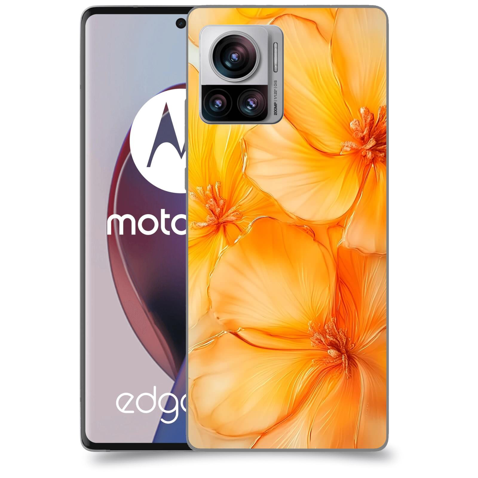 ACOVER Kryt na mobil Motorola Edge 30 Ultra - Jantarová něžnost