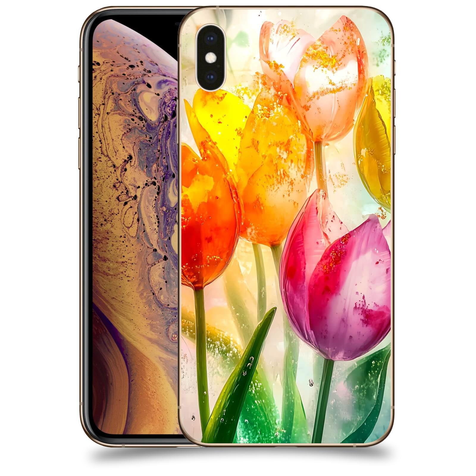 ACOVER Kryt na mobil Apple iPhone XS Max - Jarní vášeň