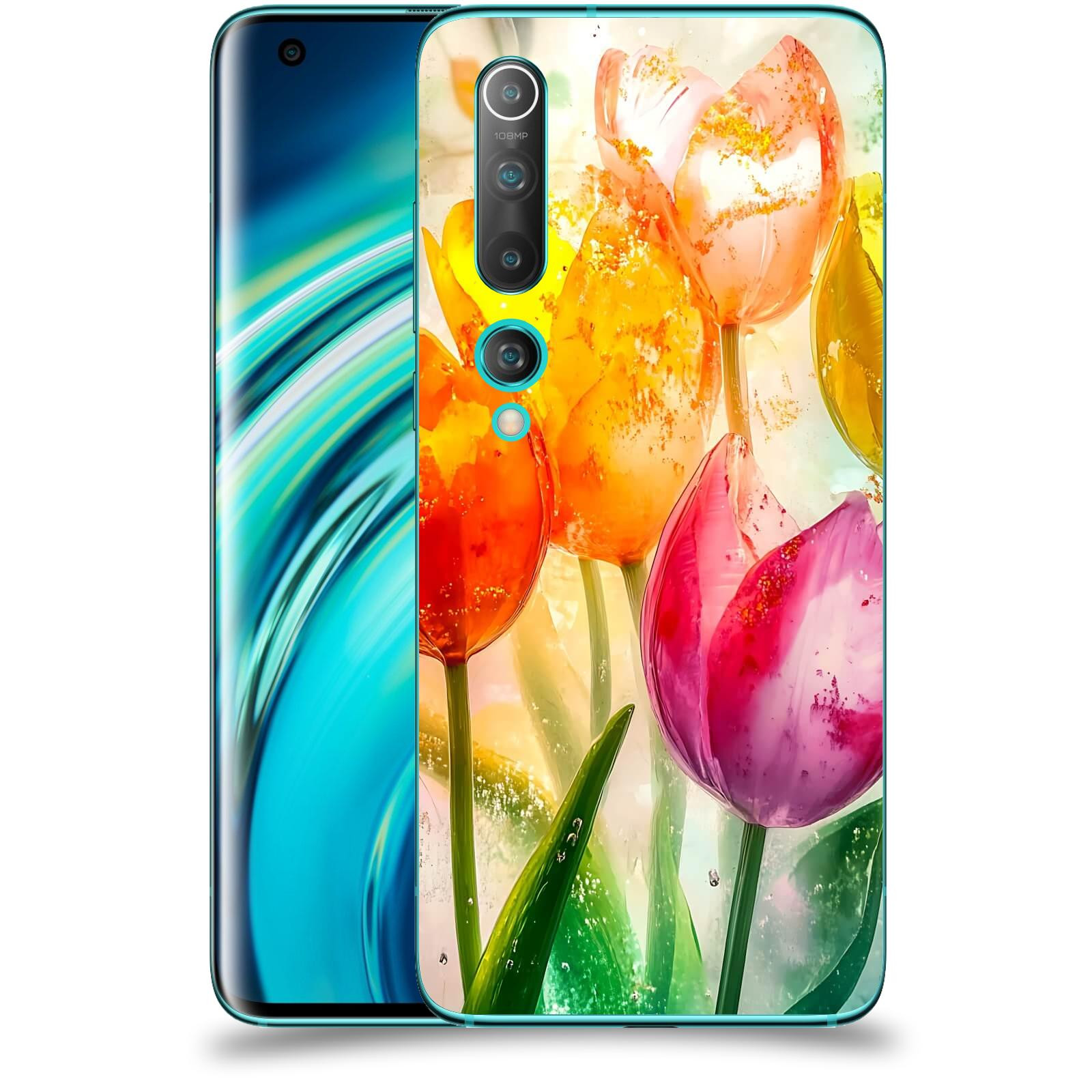 ACOVER Kryt na mobil Xiaomi Mi 10 - Jarní vášeň