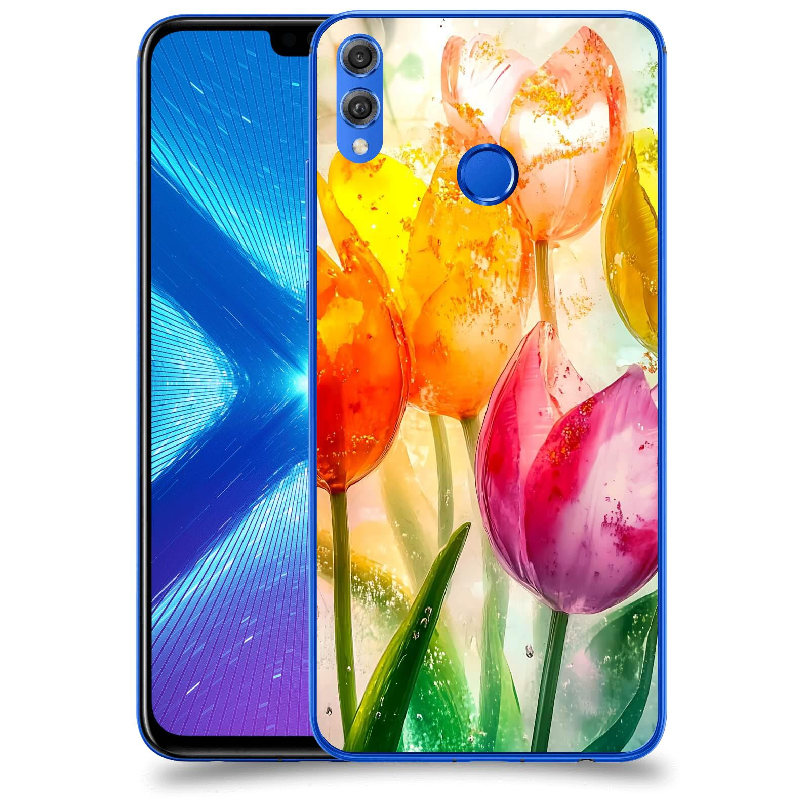 ACOVER Kryt na mobil Honor 8X - Jarní vášeň
