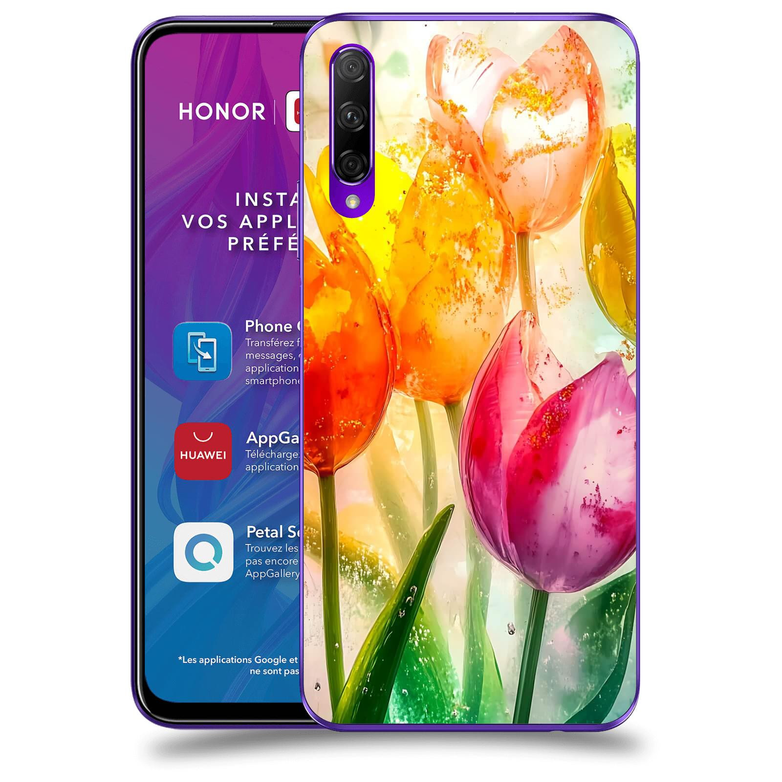 ACOVER Kryt na mobil Honor 9X Pro - Jarní vášeň