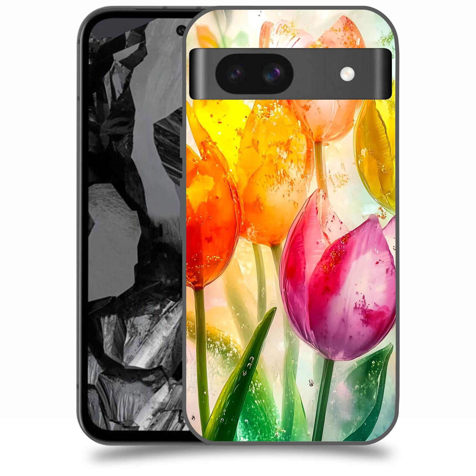 ACOVER Kryt na mobil Google Pixel 8A - Jarní vášeň