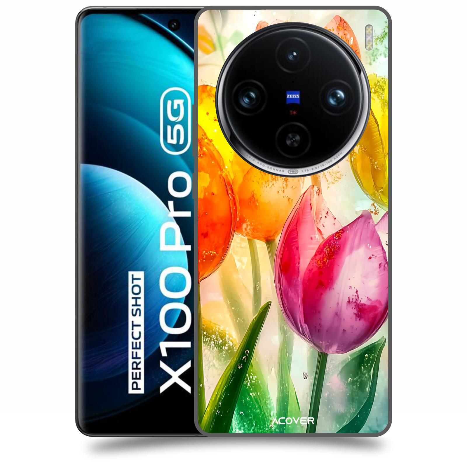 ACOVER Kryt na mobil Vivo X100 Pro - Jarní vášeň