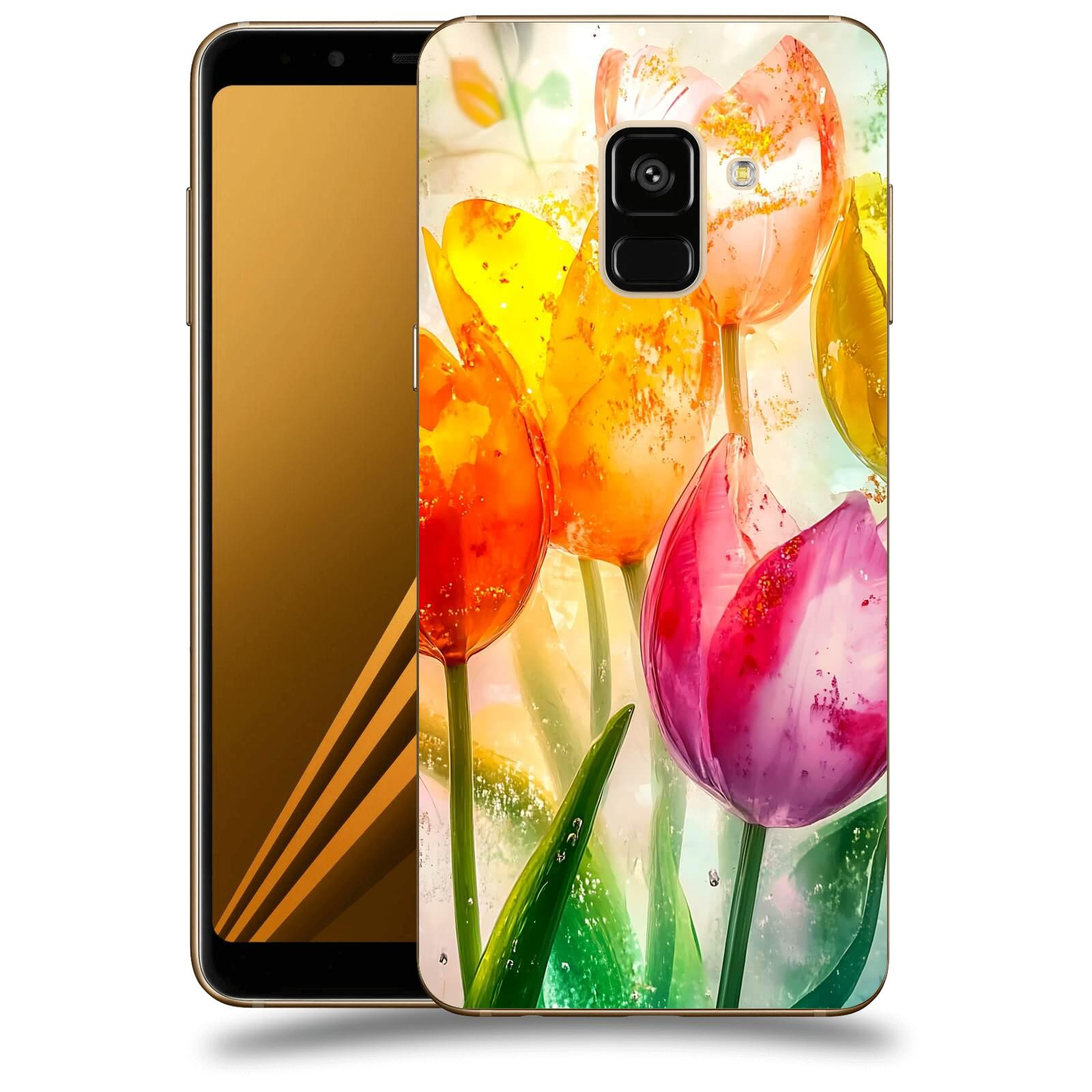 ACOVER Kryt na mobil Samsung Galaxy A8 2018 A530F - Jarní vášeň
