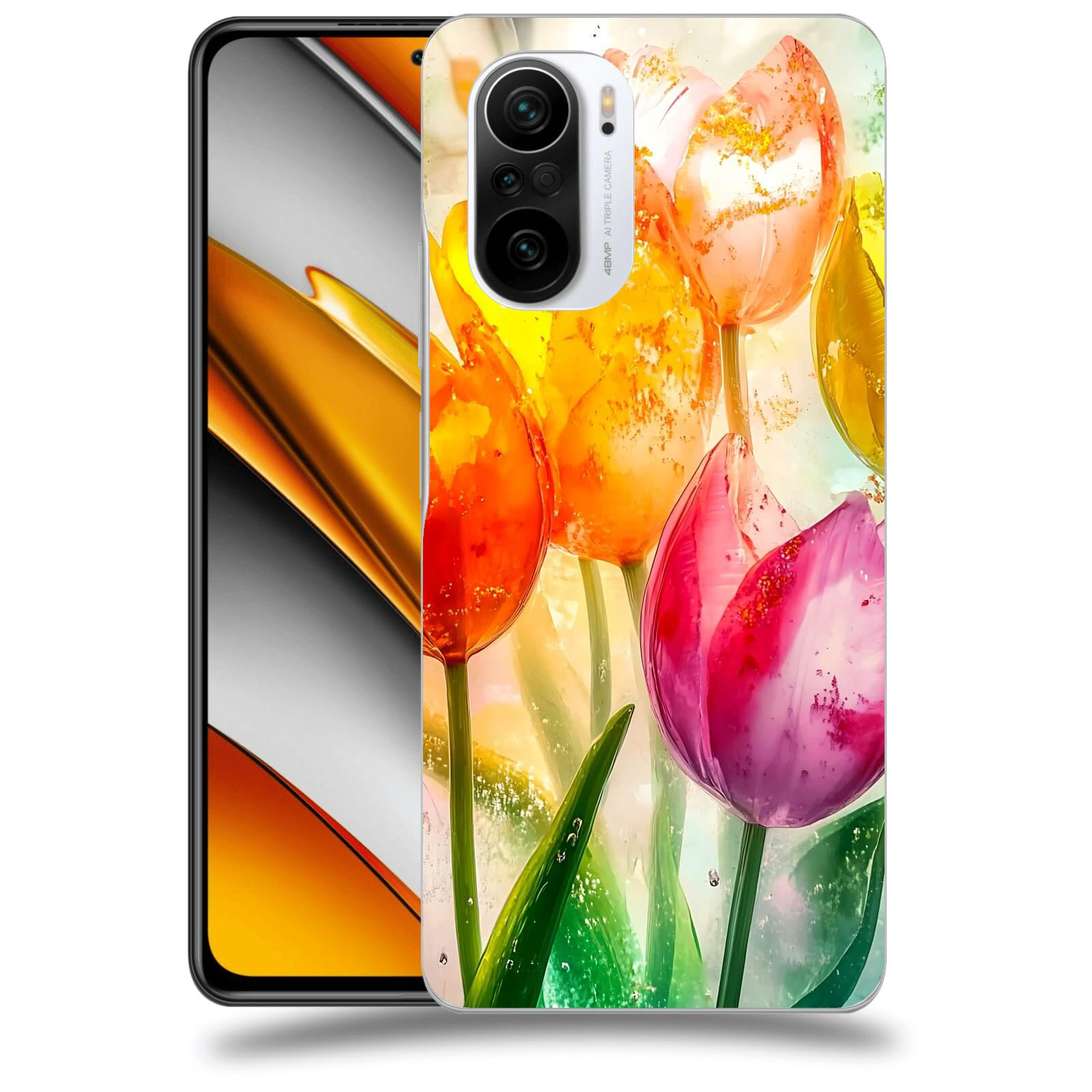 ACOVER Kryt na mobil Xiaomi Poco F3 - Jarní vášeň