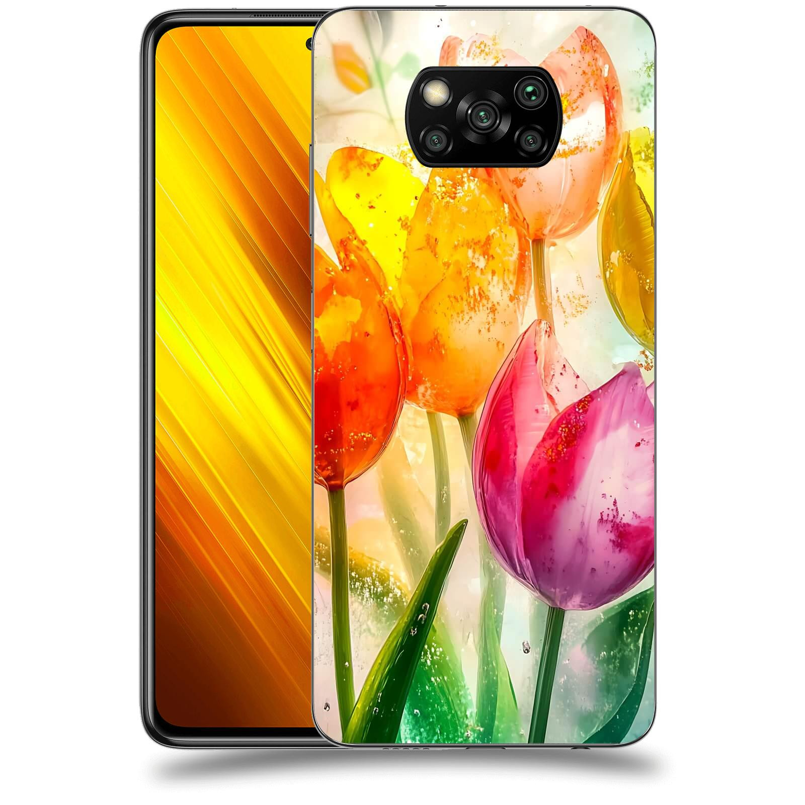 ACOVER Kryt na mobil Xiaomi Poco X3 - Jarní vášeň