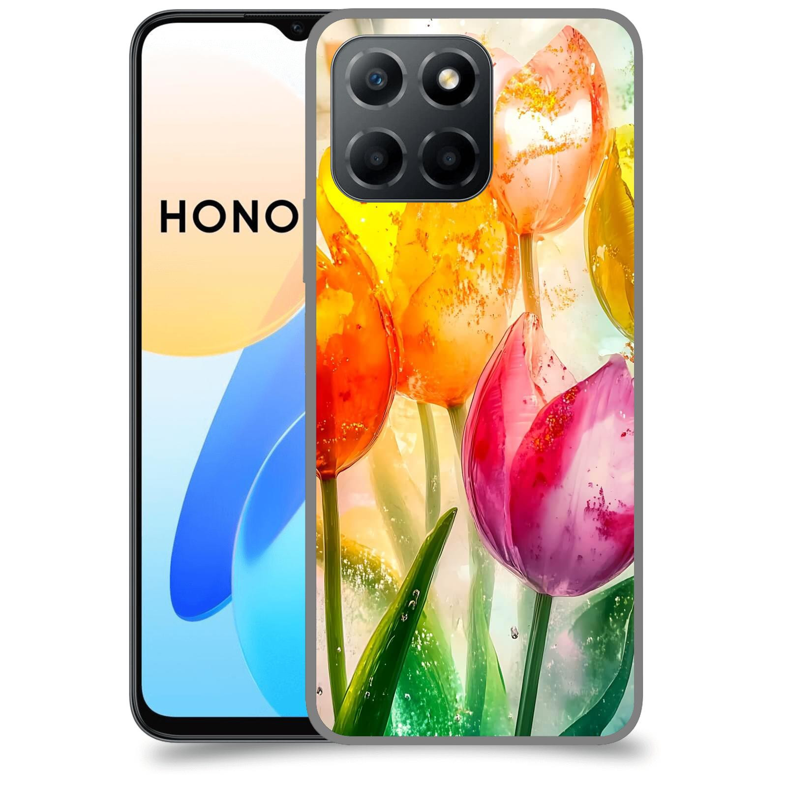 ACOVER Kryt na mobil Honor X8 4G - Jarní vášeň