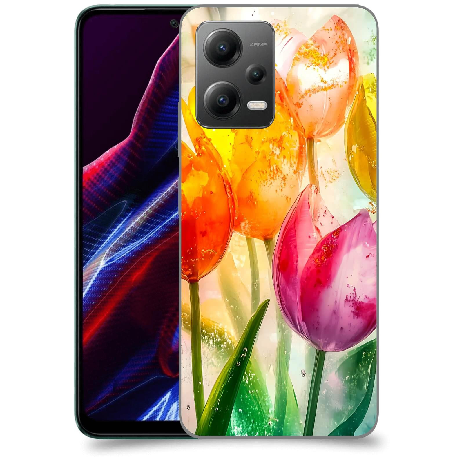 ACOVER Kryt na mobil Xiaomi Poco X5 - Jarní vášeň