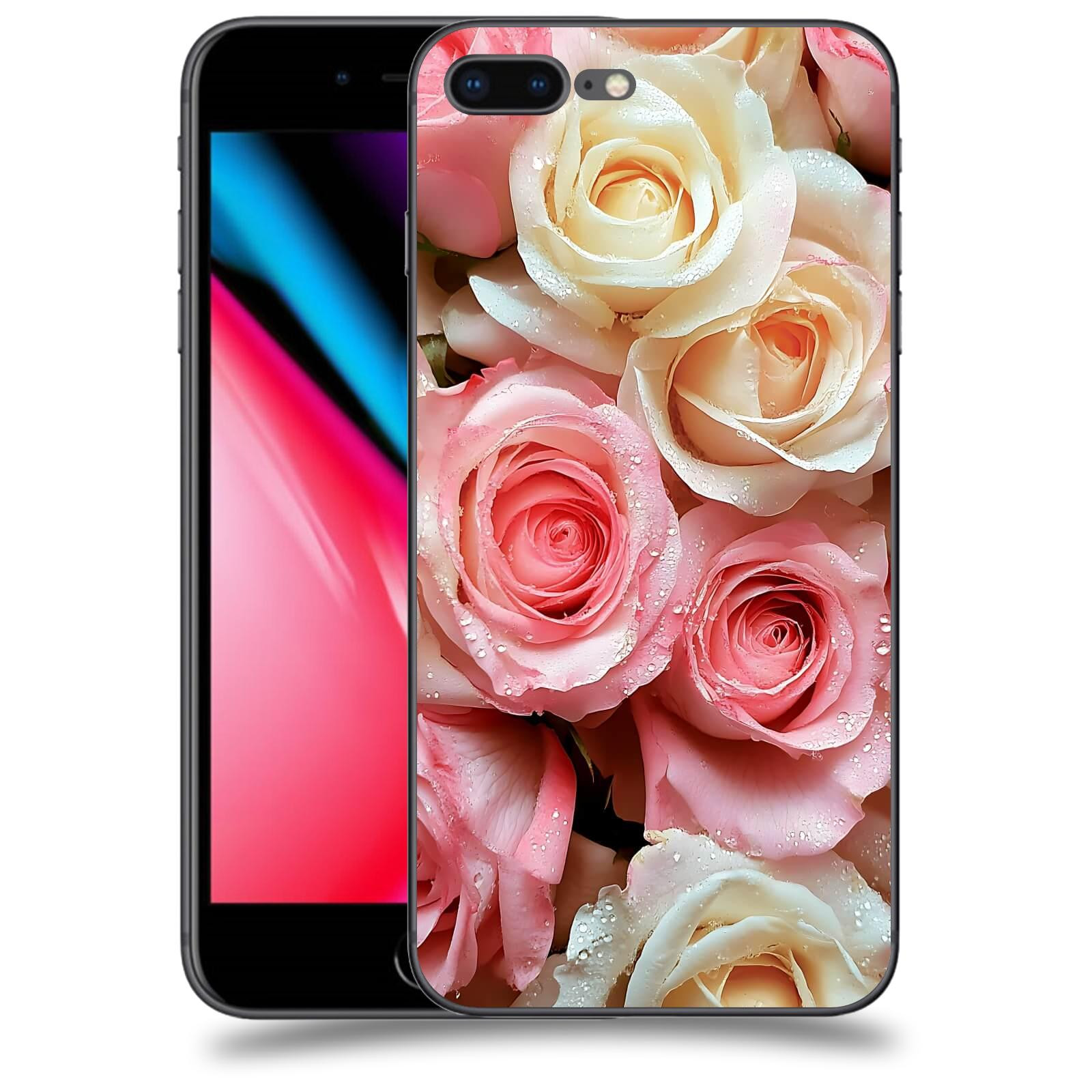 ACOVER Kryt na mobil Apple iPhone 8 Plus - Jemná vášeň