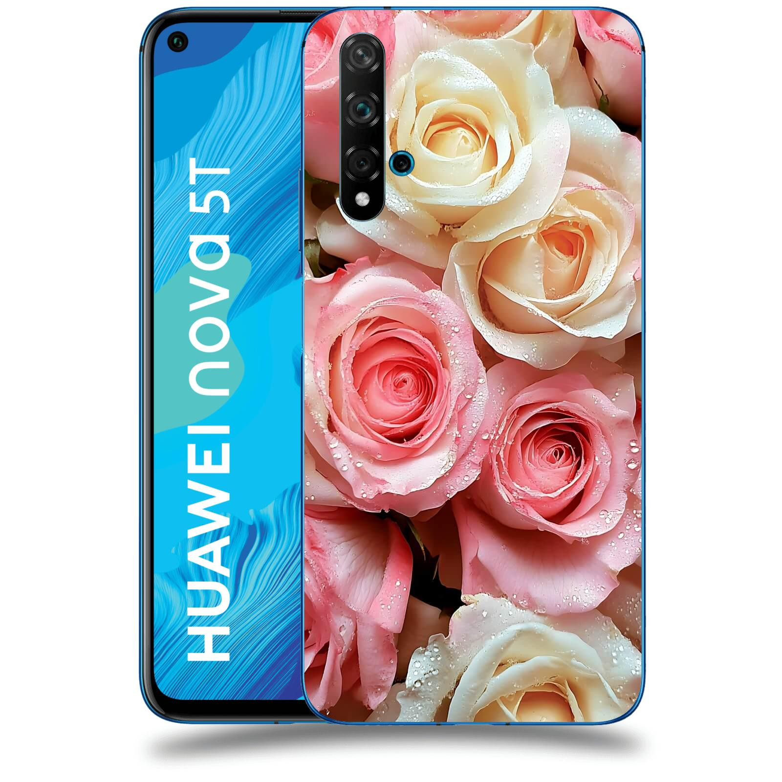 ACOVER Kryt na mobil Huawei Nova 5T - Jemná vášeň