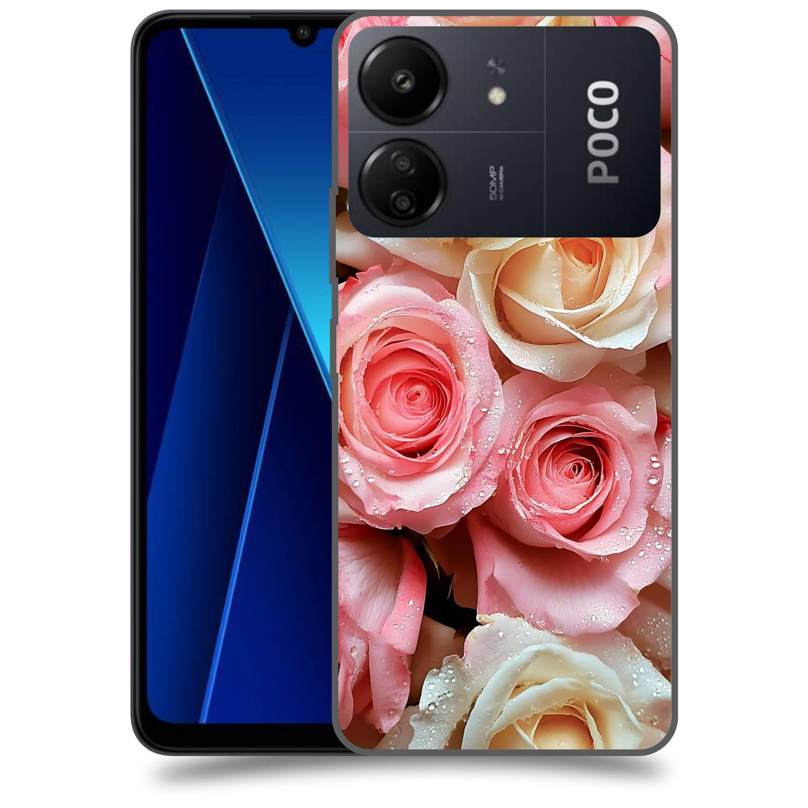ACOVER Kryt na mobil Poco C65 - Jemná vášeň