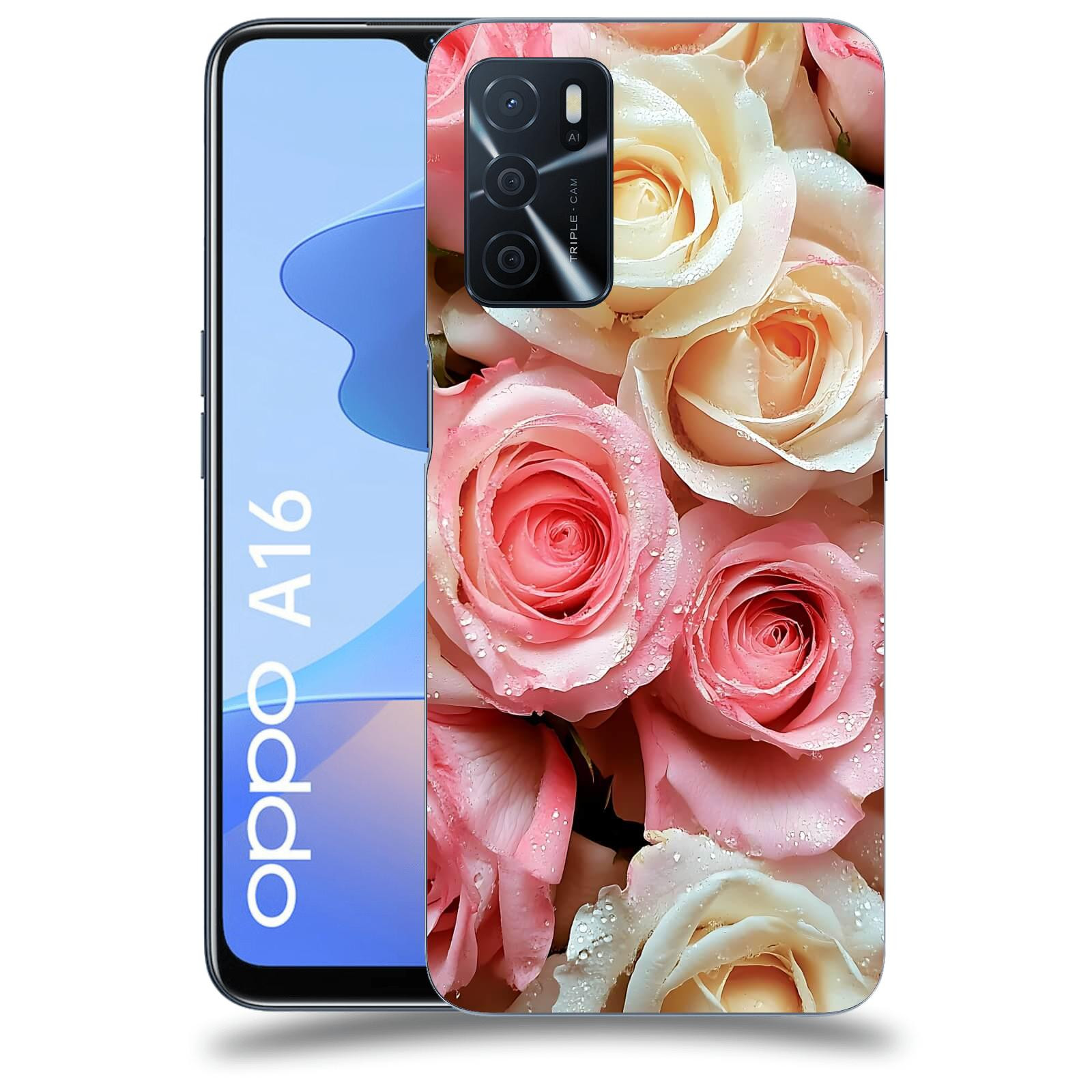 ACOVER Kryt na mobil OPPO A16 - Jemná vášeň