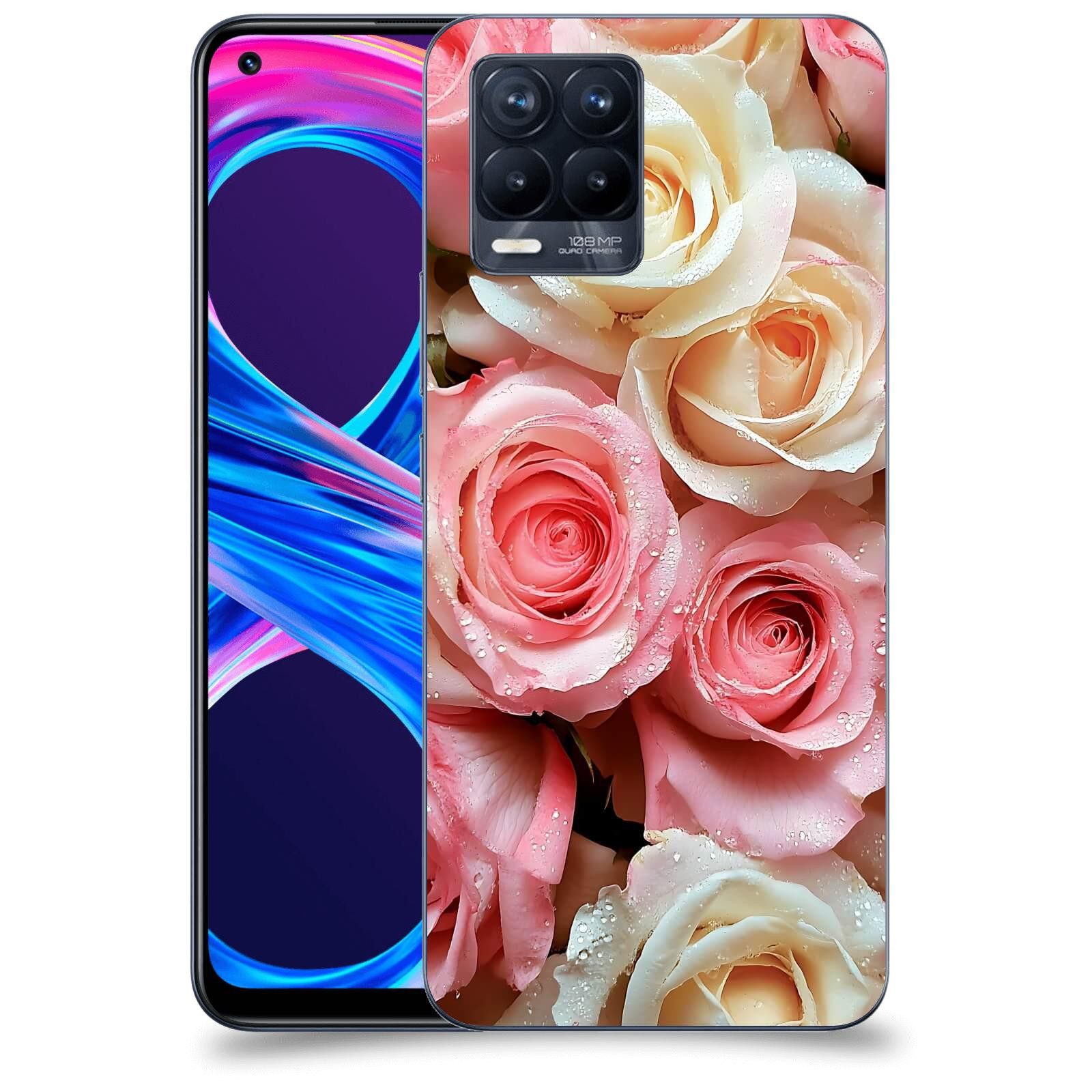 ACOVER Kryt na mobil Realme 8 Pro - Jemná vášeň