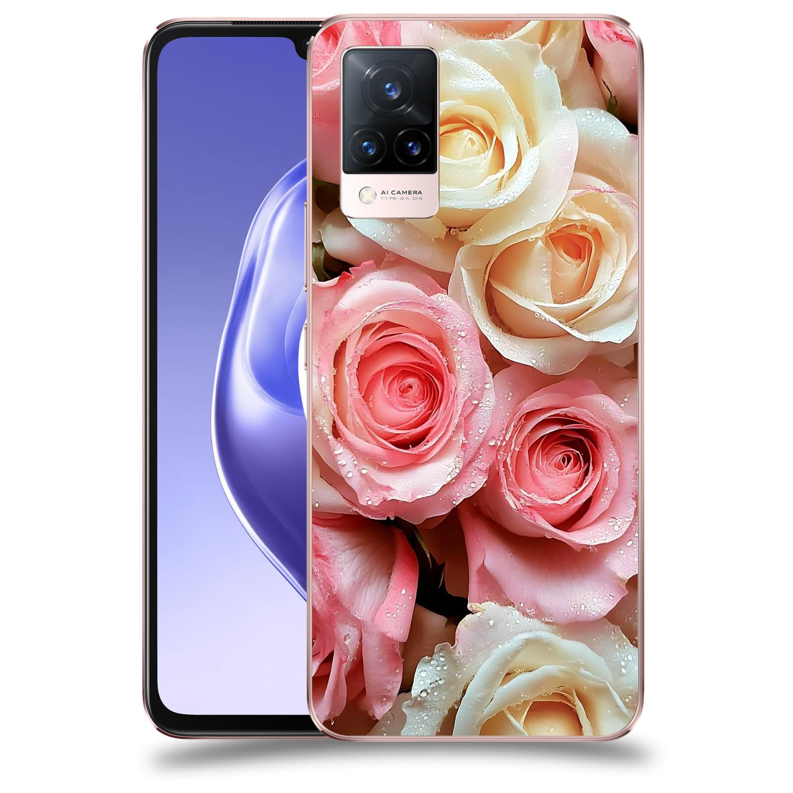ACOVER Kryt na mobil Vivo V21 5G - Jemná vášeň