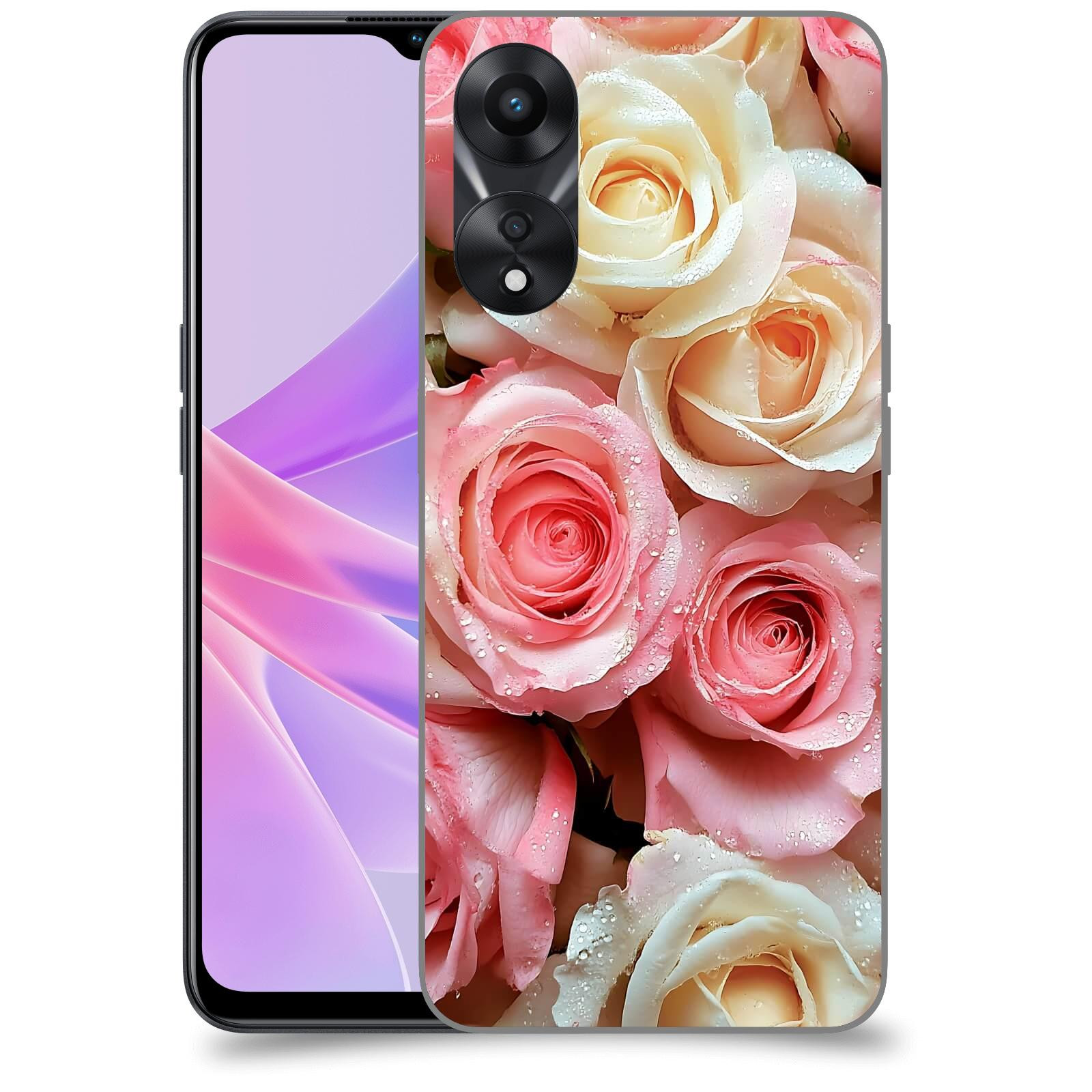 ACOVER Kryt na mobil OPPO A78 5G - Jemná vášeň