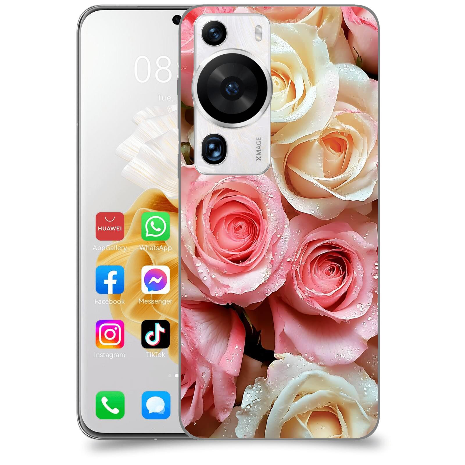 ACOVER Kryt na mobil Huawei P60 Pro - Jemná vášeň