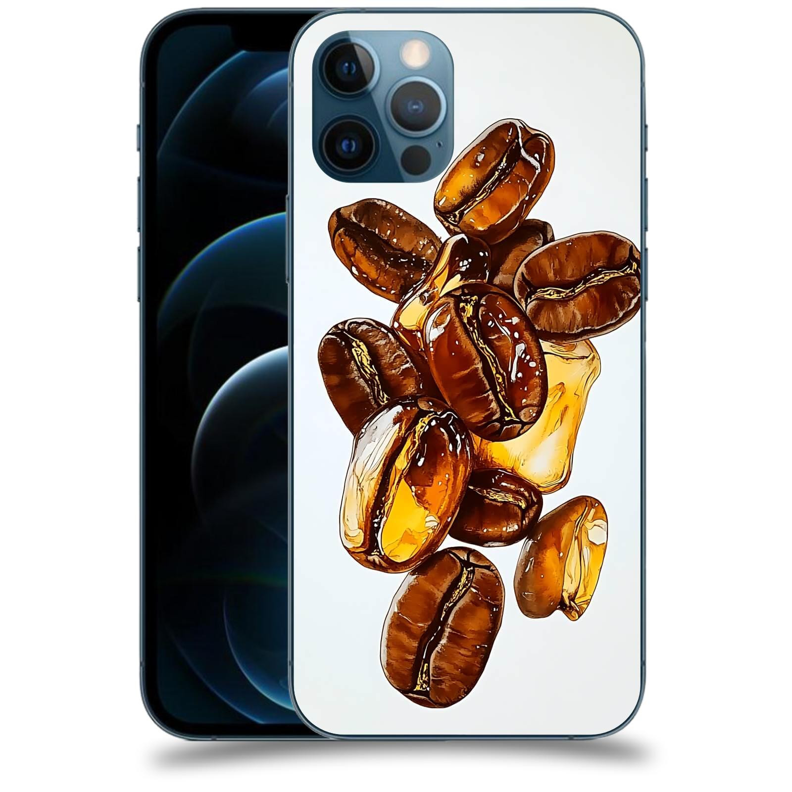 ACOVER Kryt na mobil Apple iPhone 12 Pro - Karamelová energie