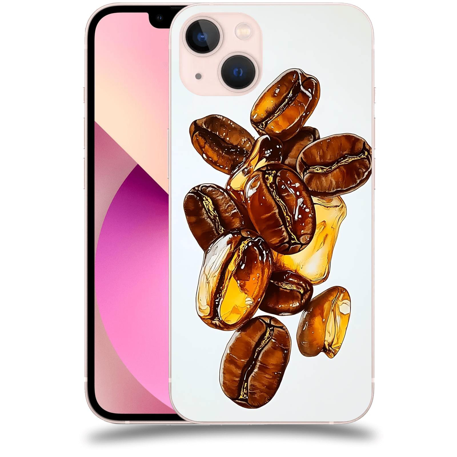 ACOVER Kryt na mobil Apple iPhone 13 - Karamelová energie