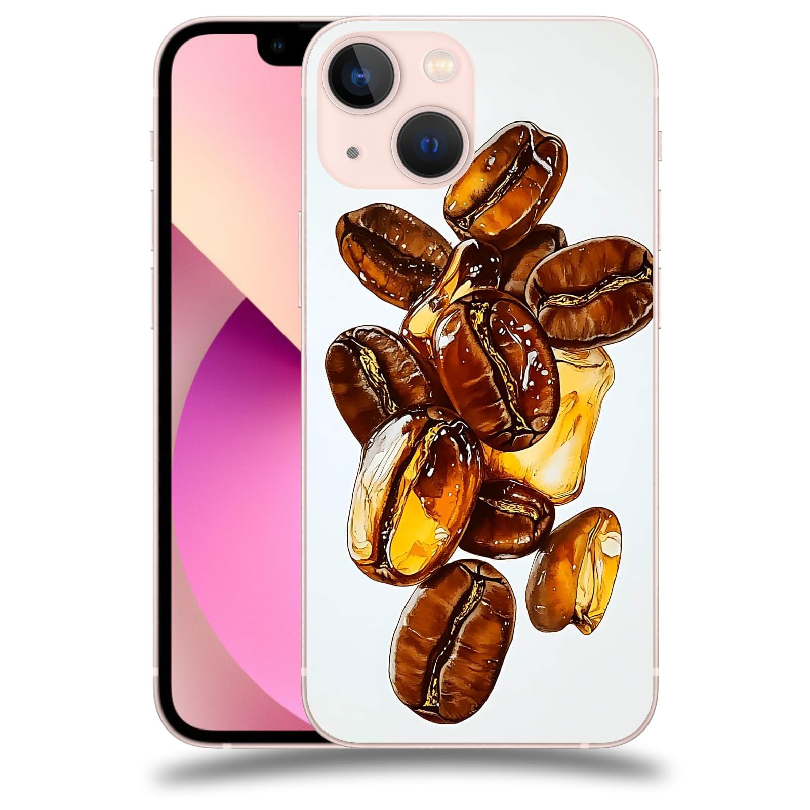 ACOVER Kryt na mobil Apple iPhone 13 mini - Karamelová energie