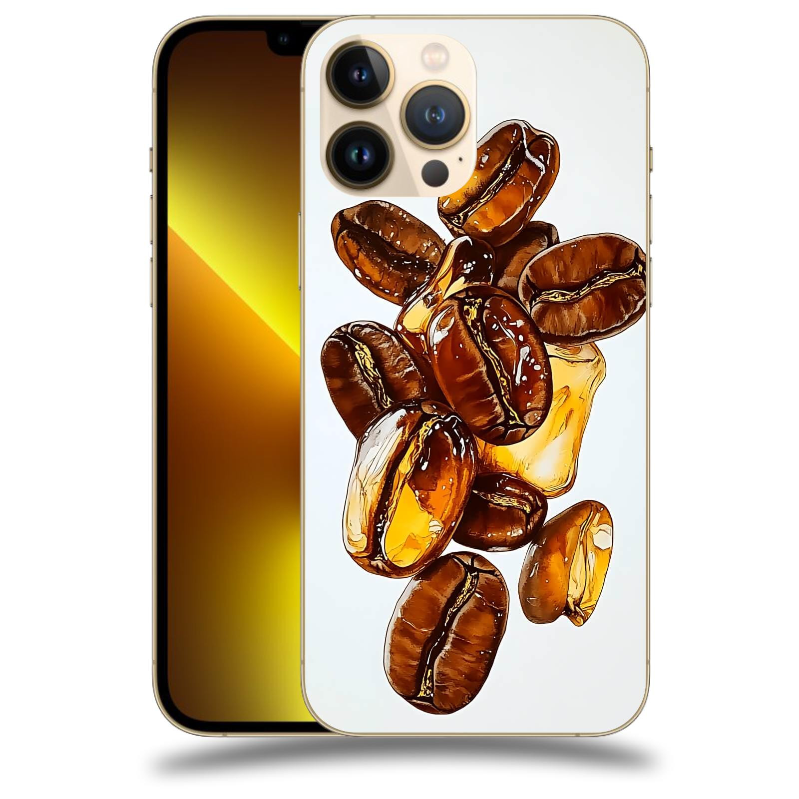 ACOVER Kryt na mobil Apple iPhone 13 Pro - Karamelová energie