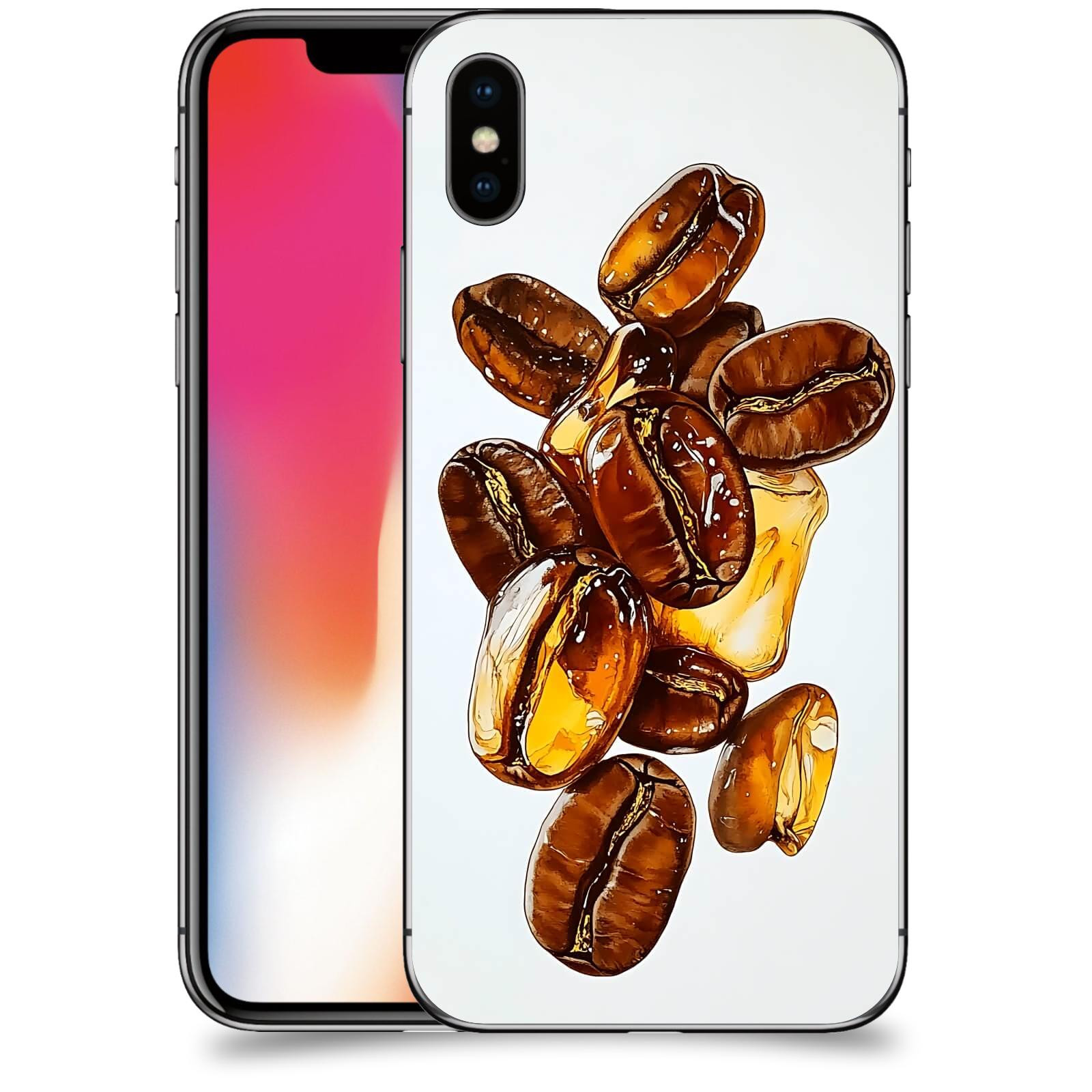 ACOVER Kryt na mobil Apple iPhone X/XS - Karamelová energie