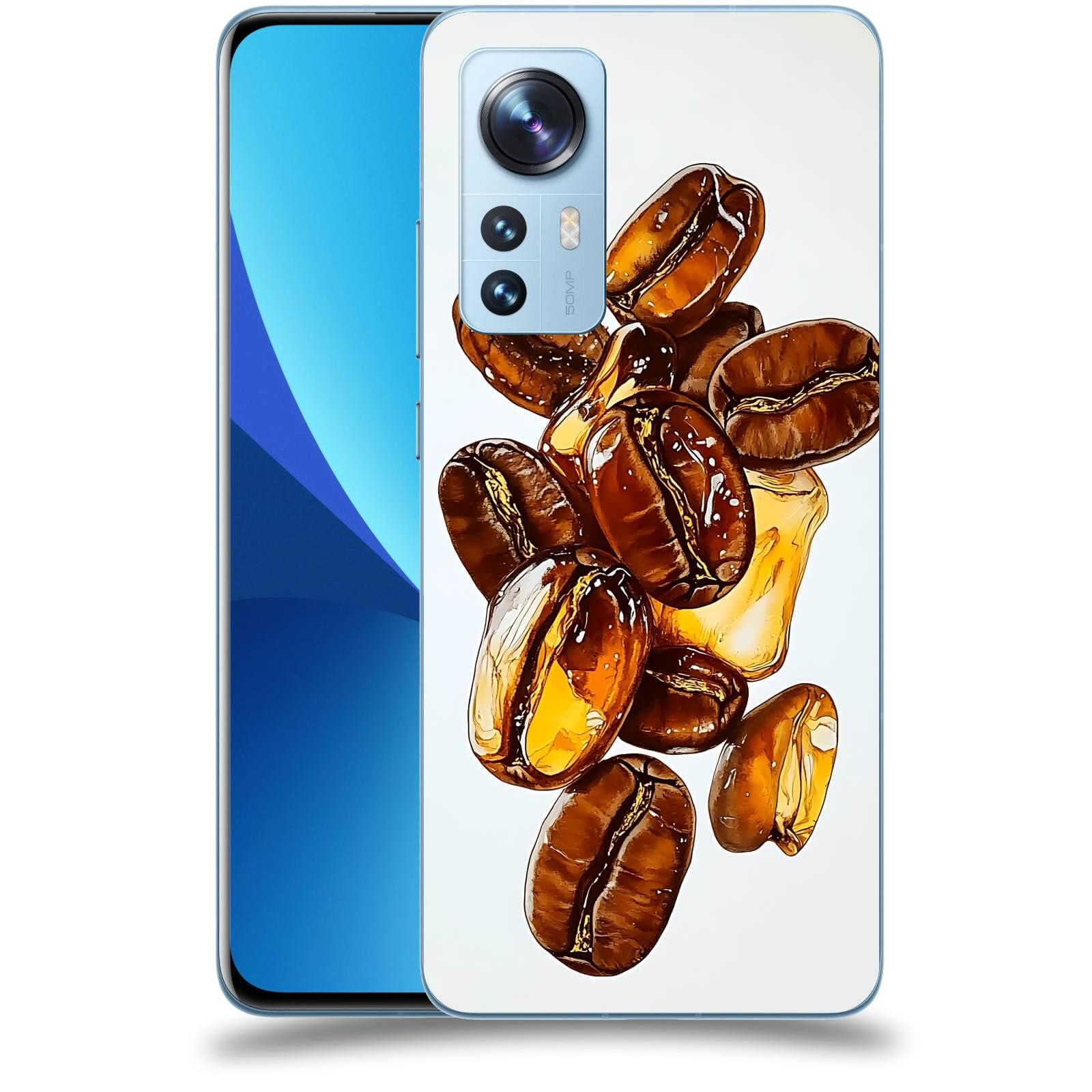 ACOVER Kryt na mobil Xiaomi 12 - Karamelová energie