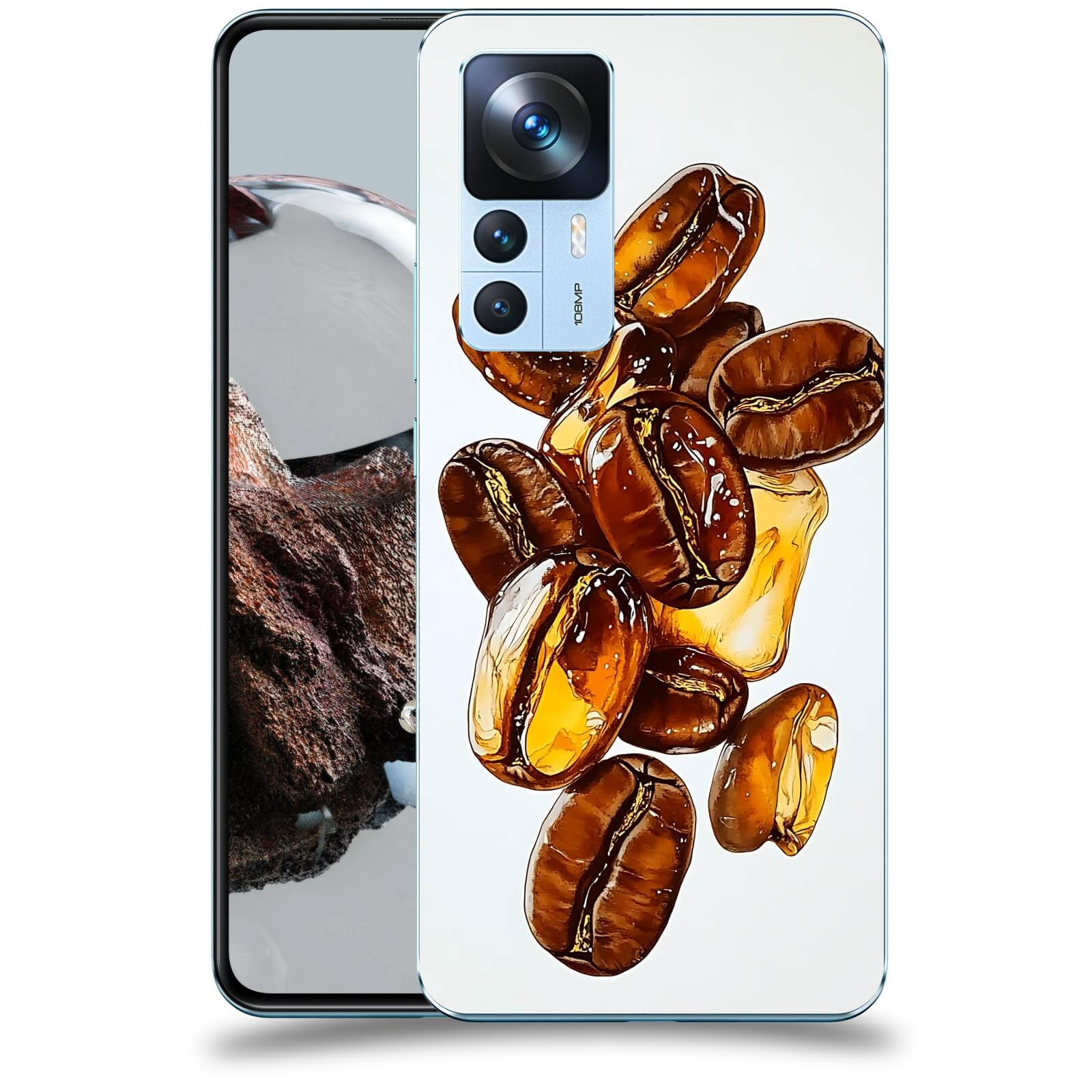 ACOVER Kryt na mobil Xiaomi 12T - Karamelová energie