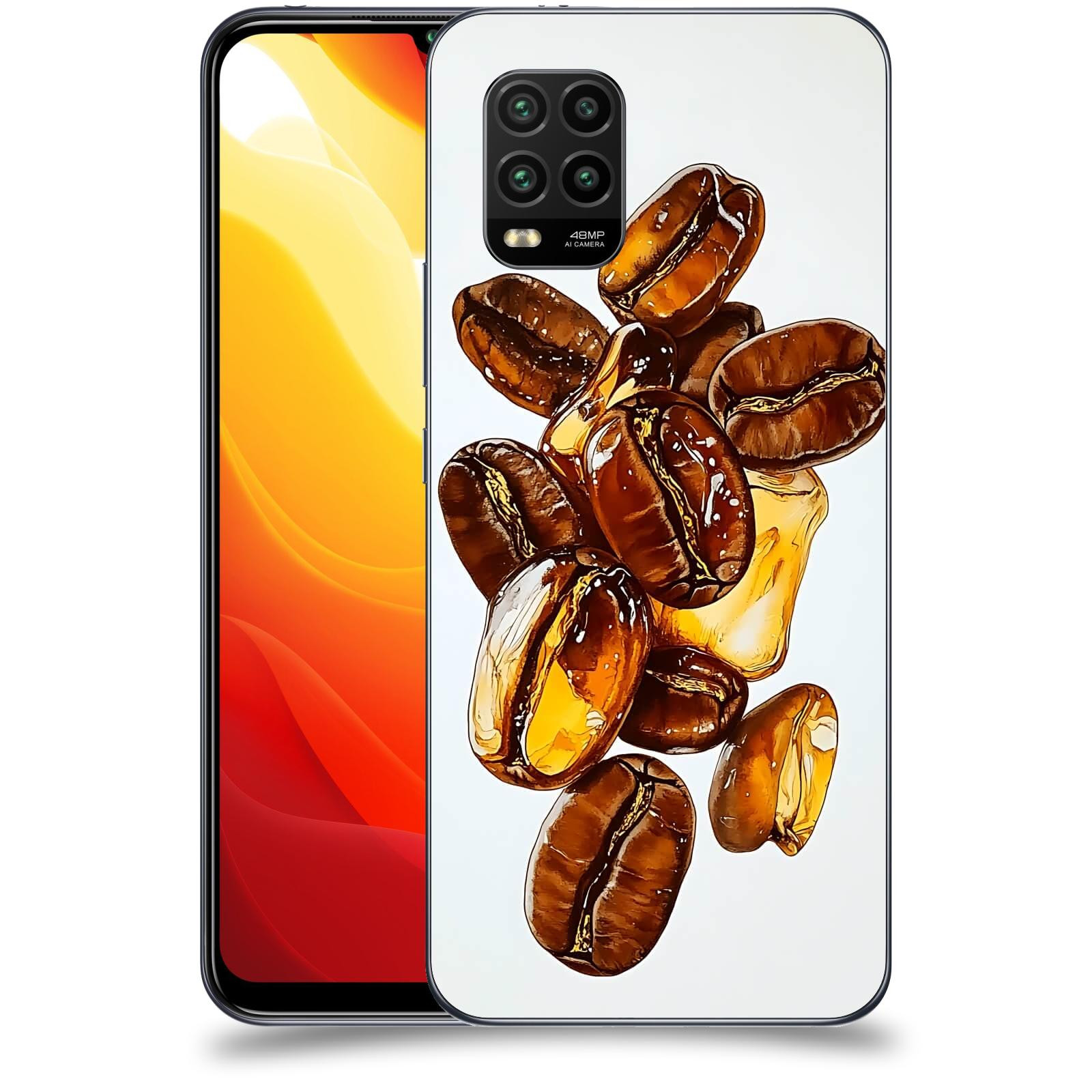 ACOVER Kryt na mobil Xiaomi Mi 10 Lite - Karamelová energie