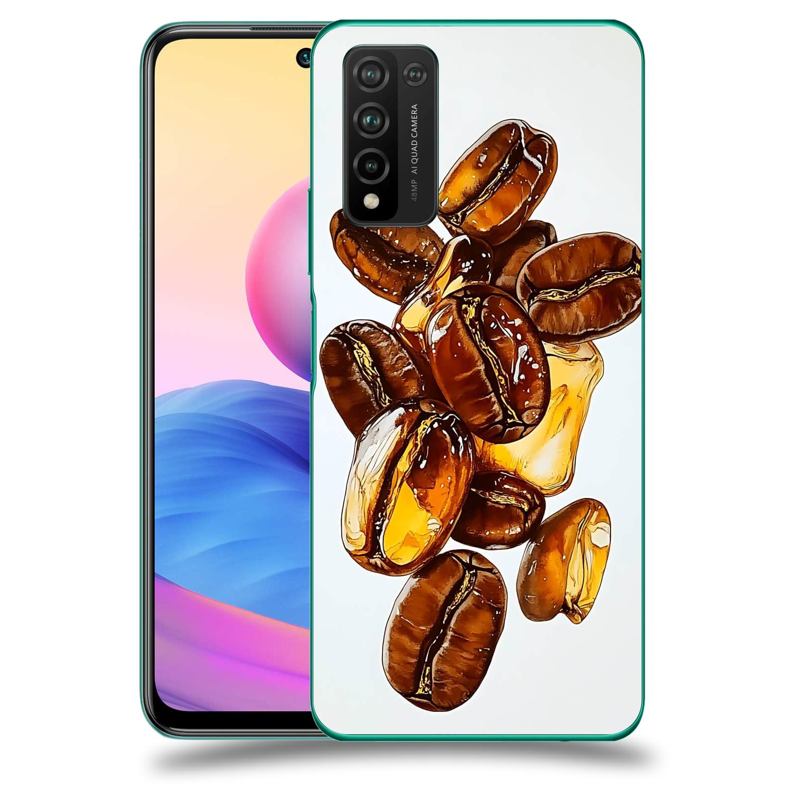 ACOVER Kryt na mobil Honor 10X Lite - Karamelová energie