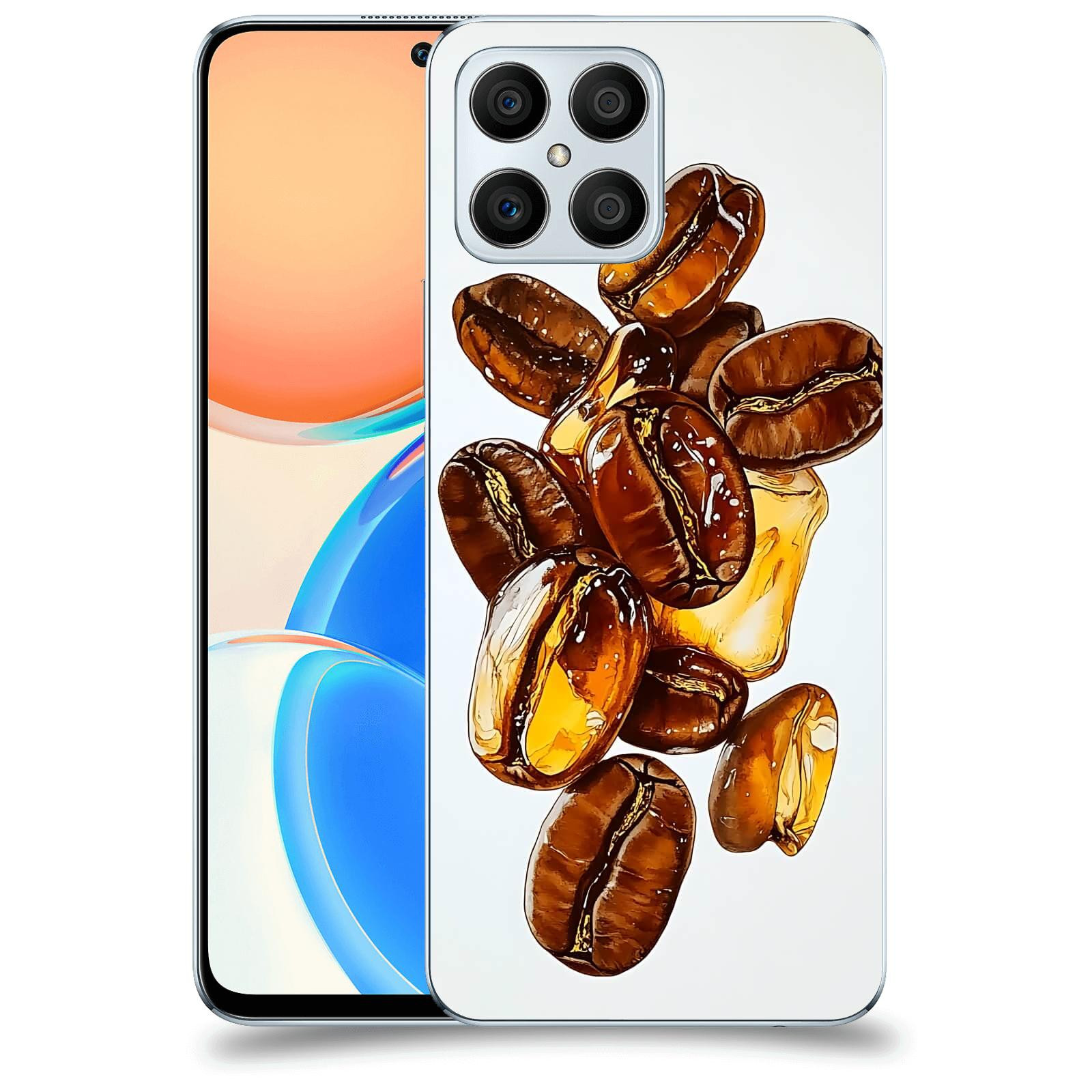 ACOVER Kryt na mobil Honor X8 5G - Karamelová energie