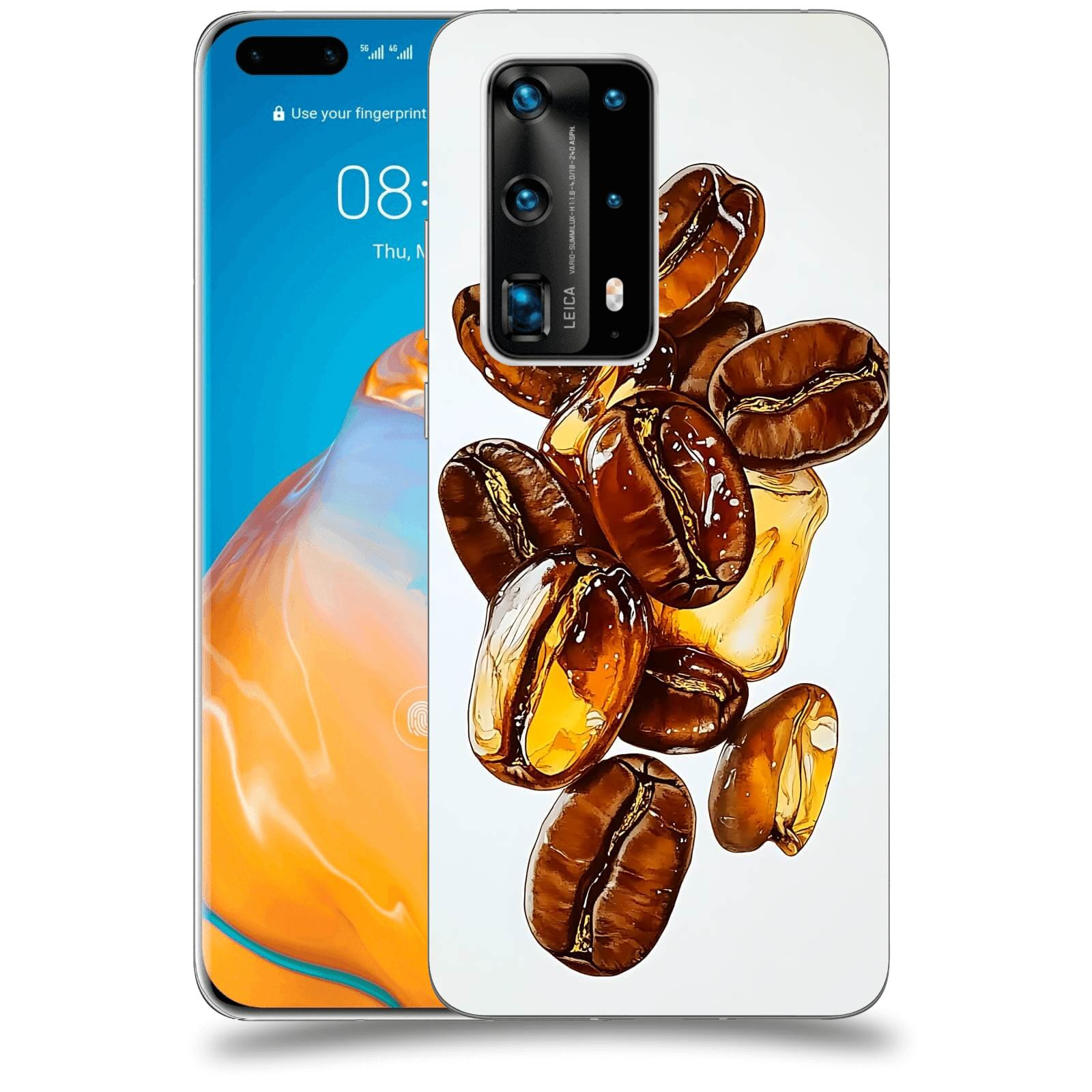 ACOVER Kryt na mobil Huawei P40 Pro - Karamelová energie