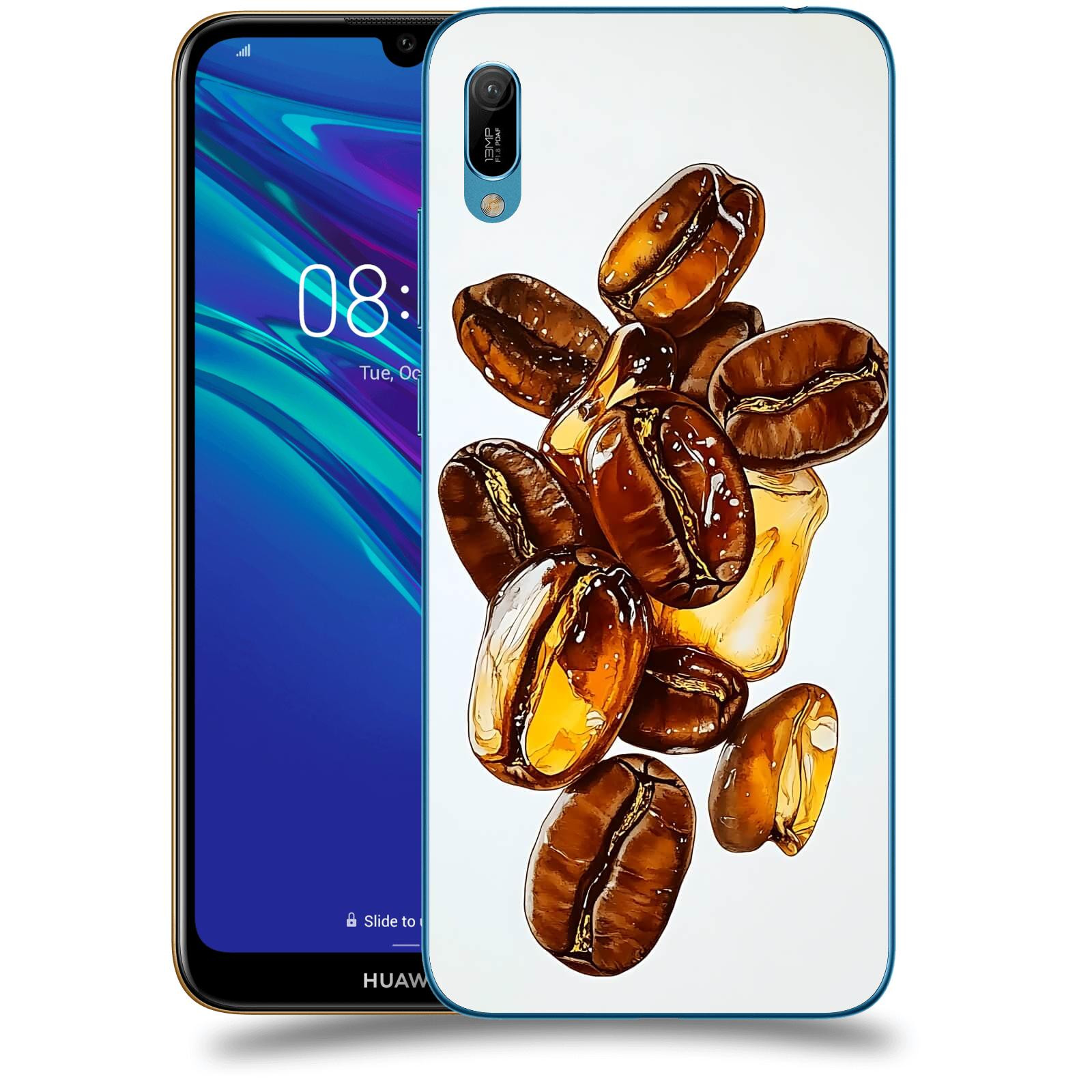 ACOVER Kryt na mobil Huawei Y6 2019 - Karamelová energie