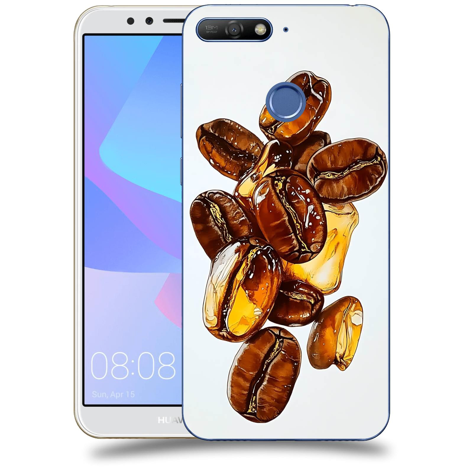 ACOVER Kryt na mobil Huawei Y6 Prime 2018 - Karamelová energie