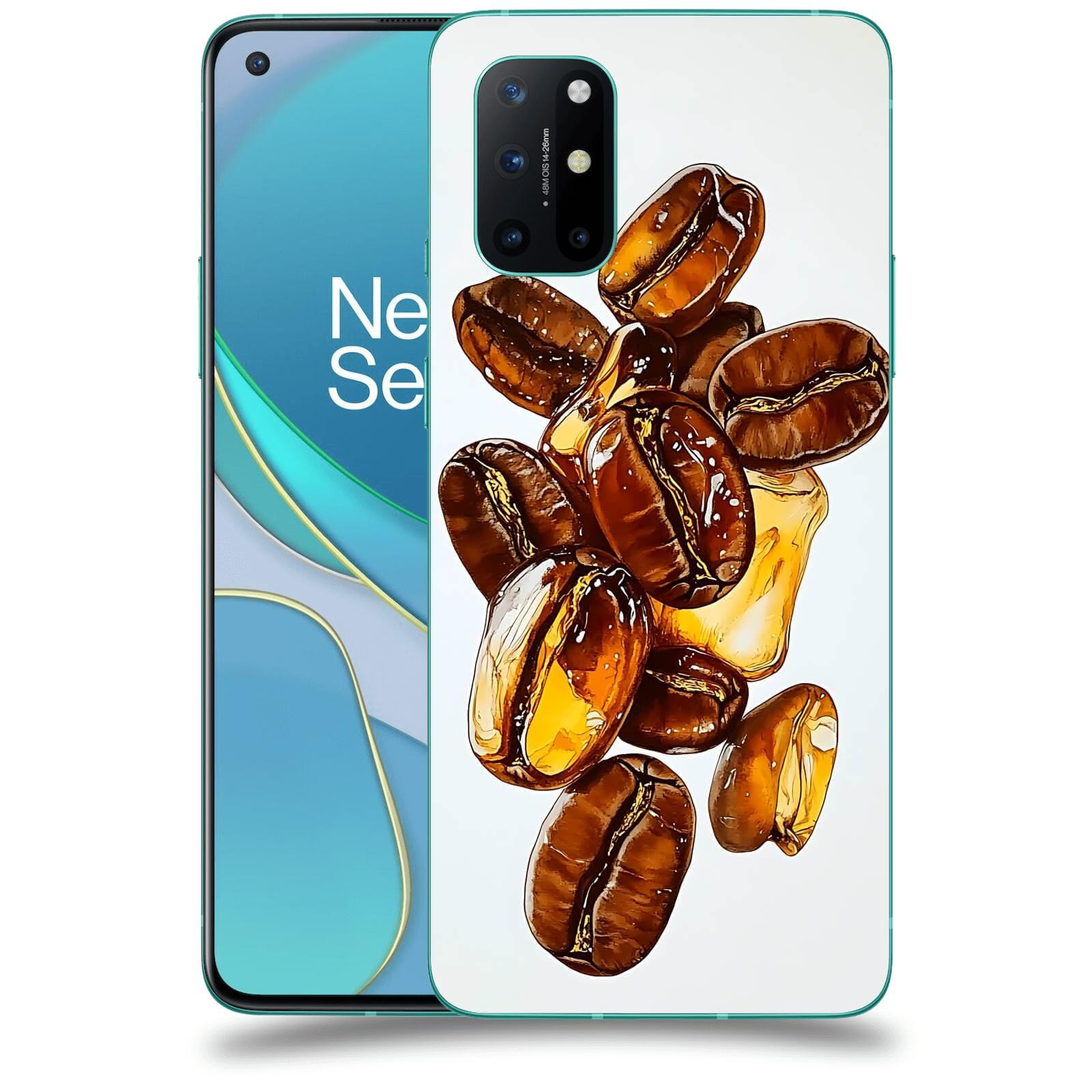 ACOVER Kryt na mobil OnePlus 8T - Karamelová energie