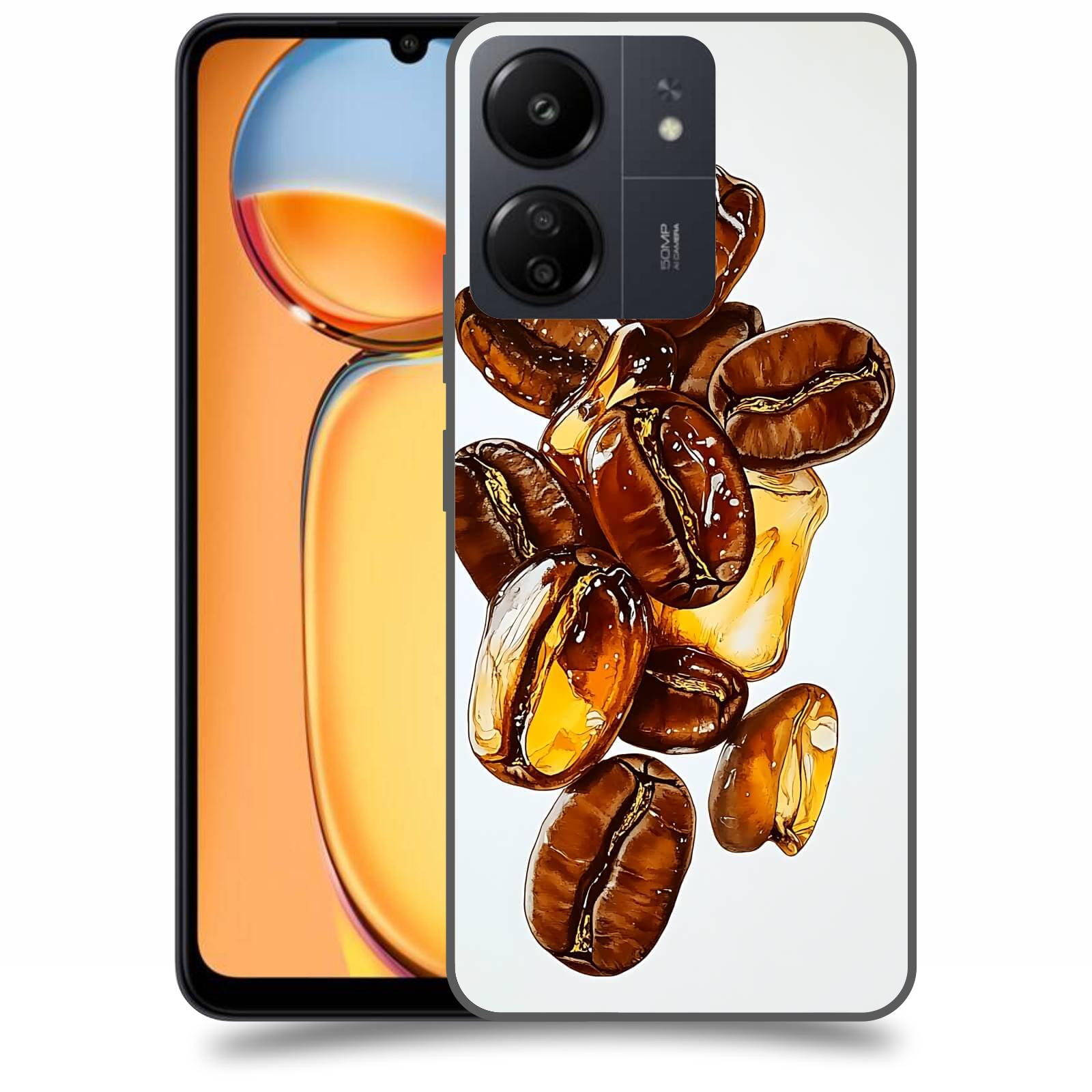 ACOVER Kryt na mobil Xiaomi Redmi 13C 4G  Karamelová energie