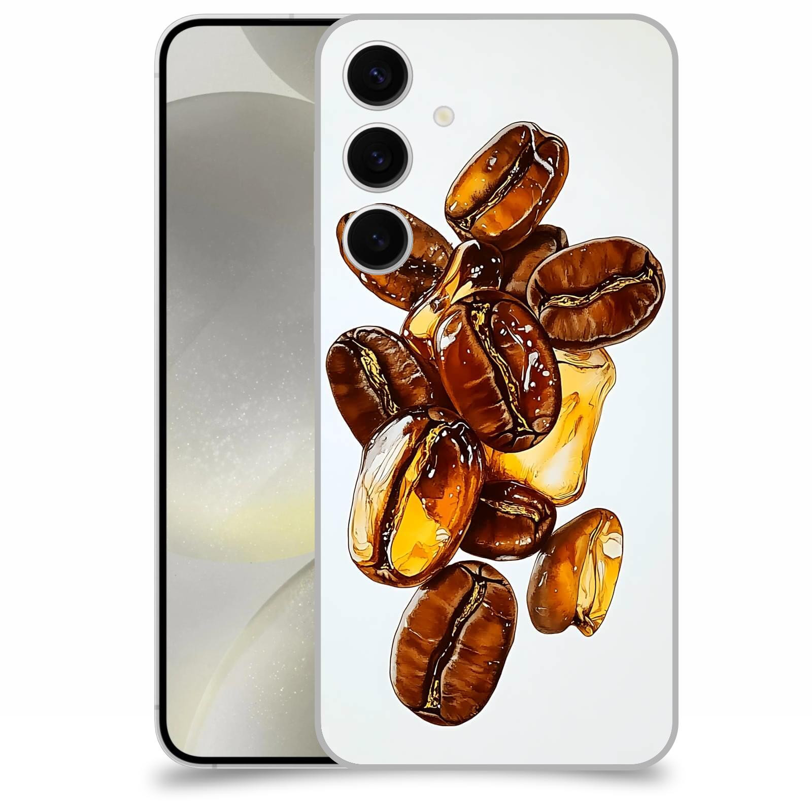 ACOVER Kryt na mobil Samsung Galaxy S24+ - Karamelová energie