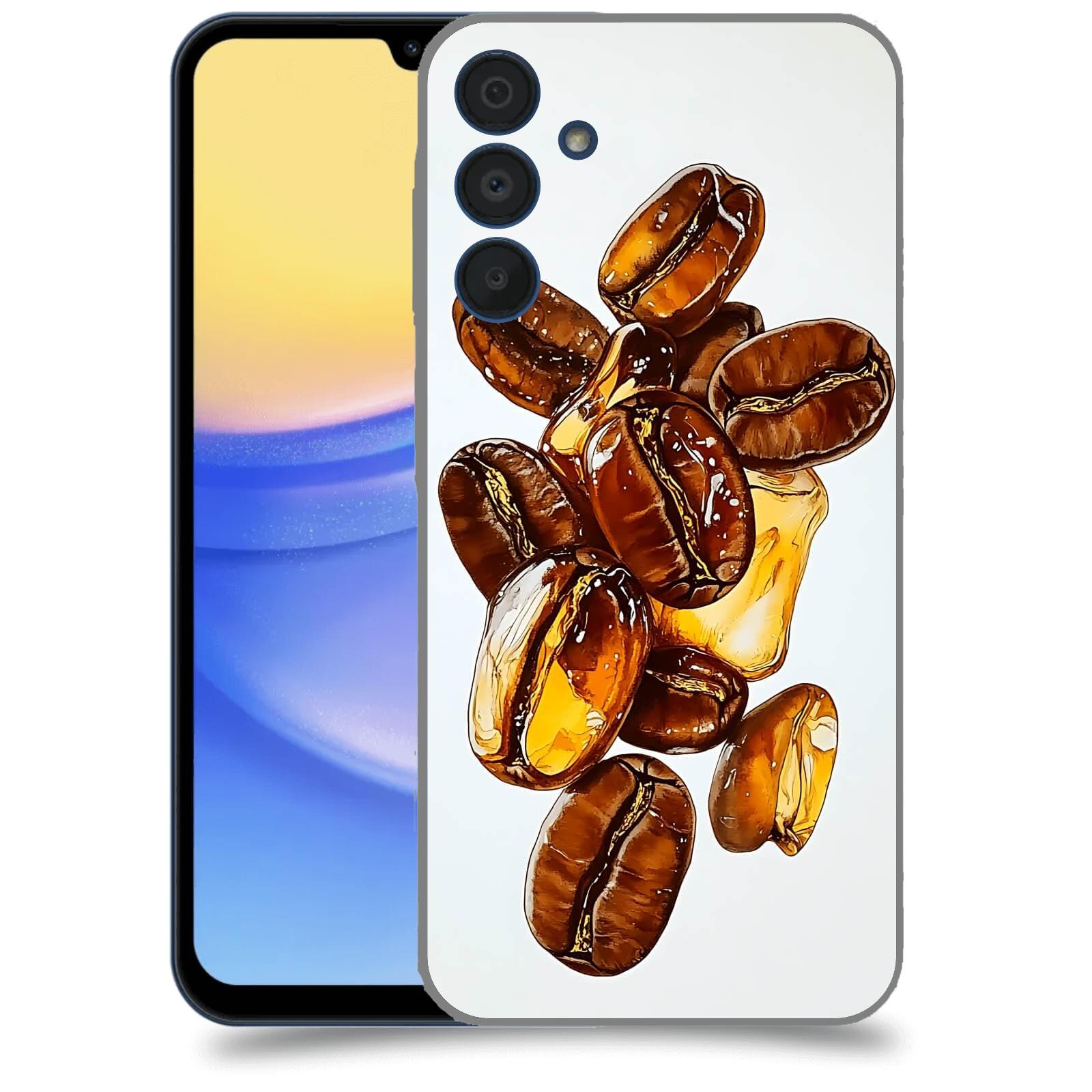 ACOVER Kryt na mobil Samsung Galaxy A15 5G - Karamelová energie