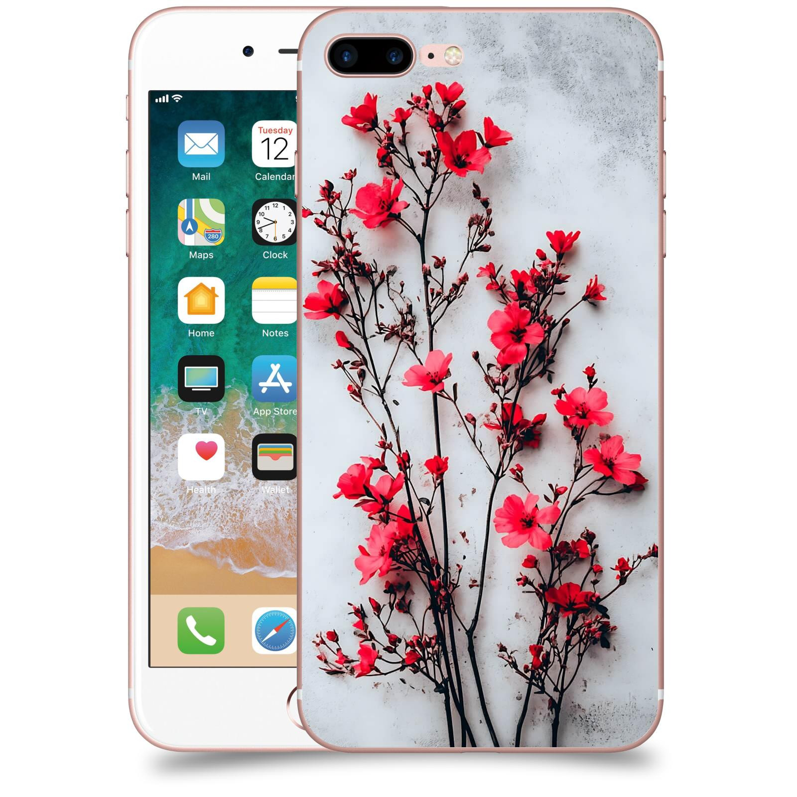 ACOVER Kryt na mobil Apple iPhone 7 Plus - Kontrastní elegance