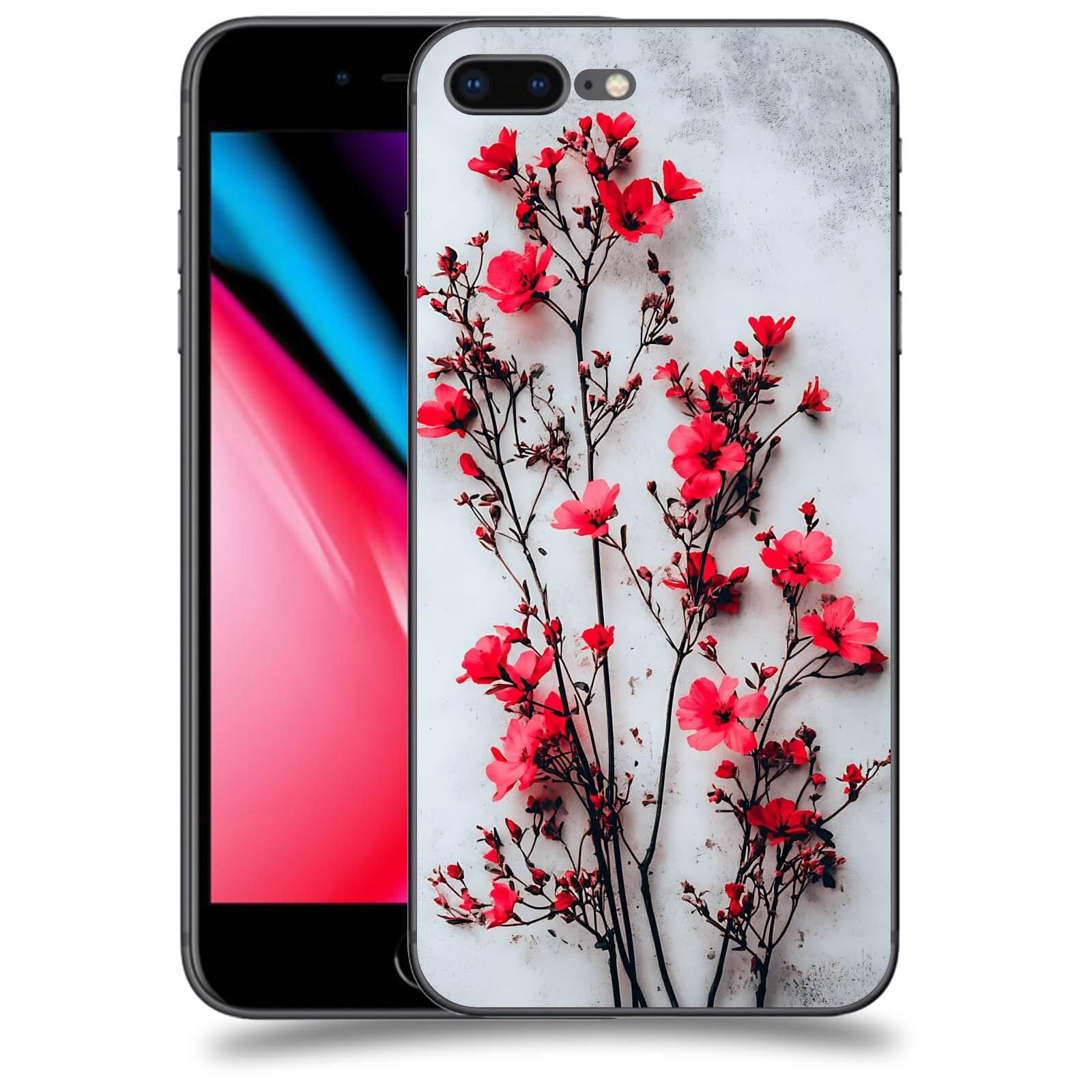 ACOVER Kryt na mobil Apple iPhone 8 Plus - Kontrastní elegance